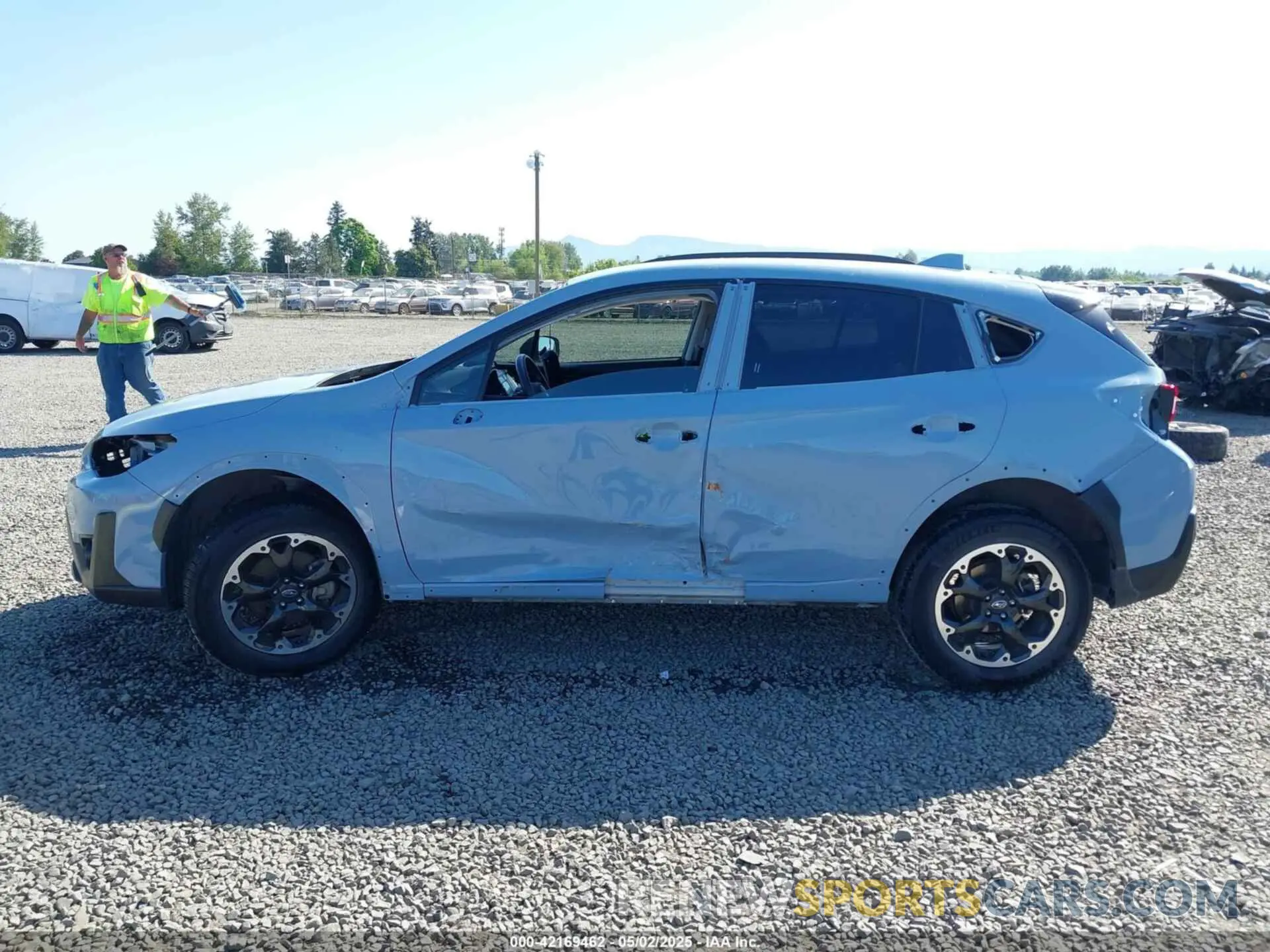15 Photograph of a damaged car JF2GTAPC7M8355820 SUBARU CROSSTREK 2021