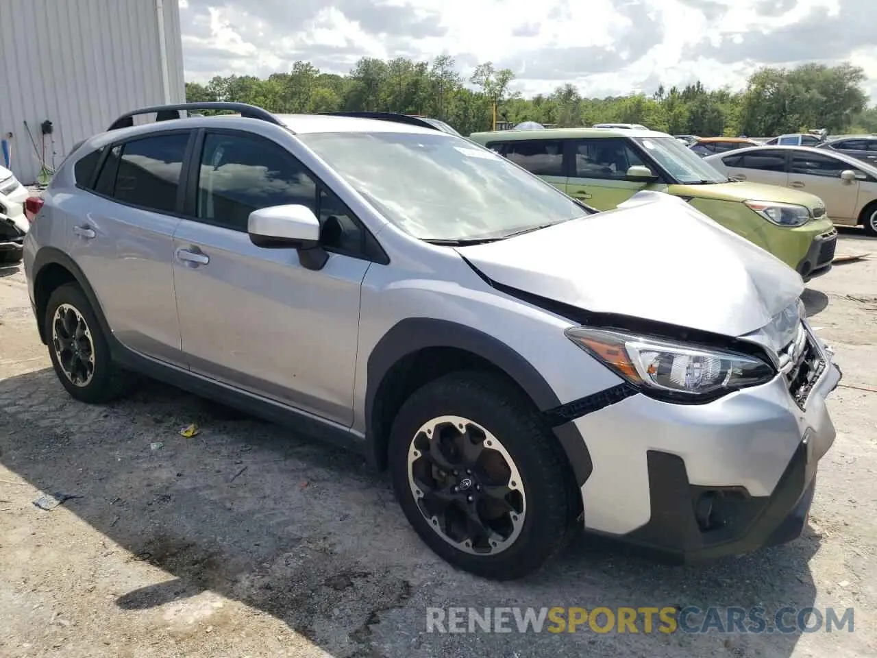 4 Photograph of a damaged car JF2GTAPC7M8387537 SUBARU CROSSTREK 2021