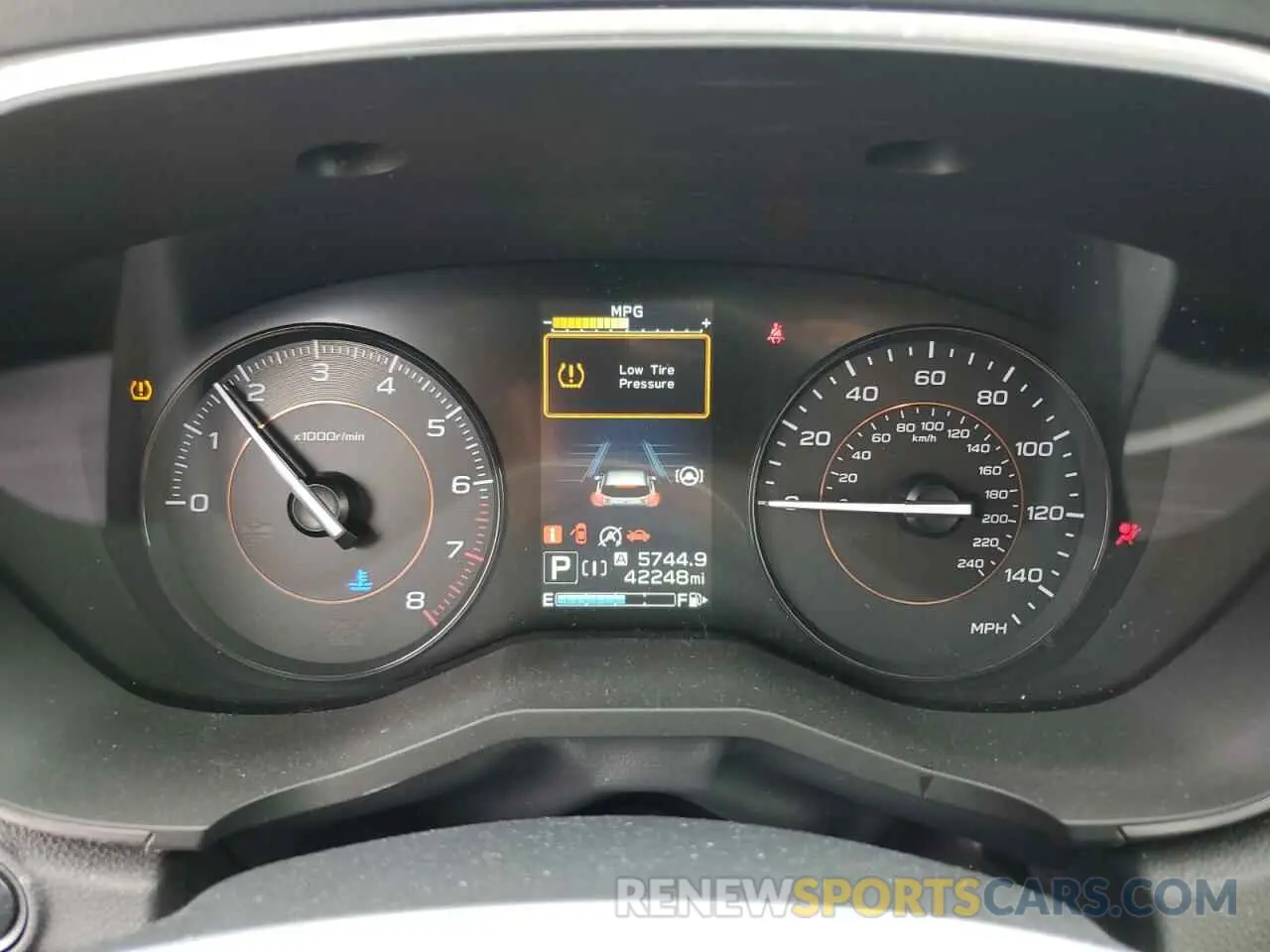 9 Photograph of a damaged car JF2GTAPC7MH336894 SUBARU CROSSTREK 2021