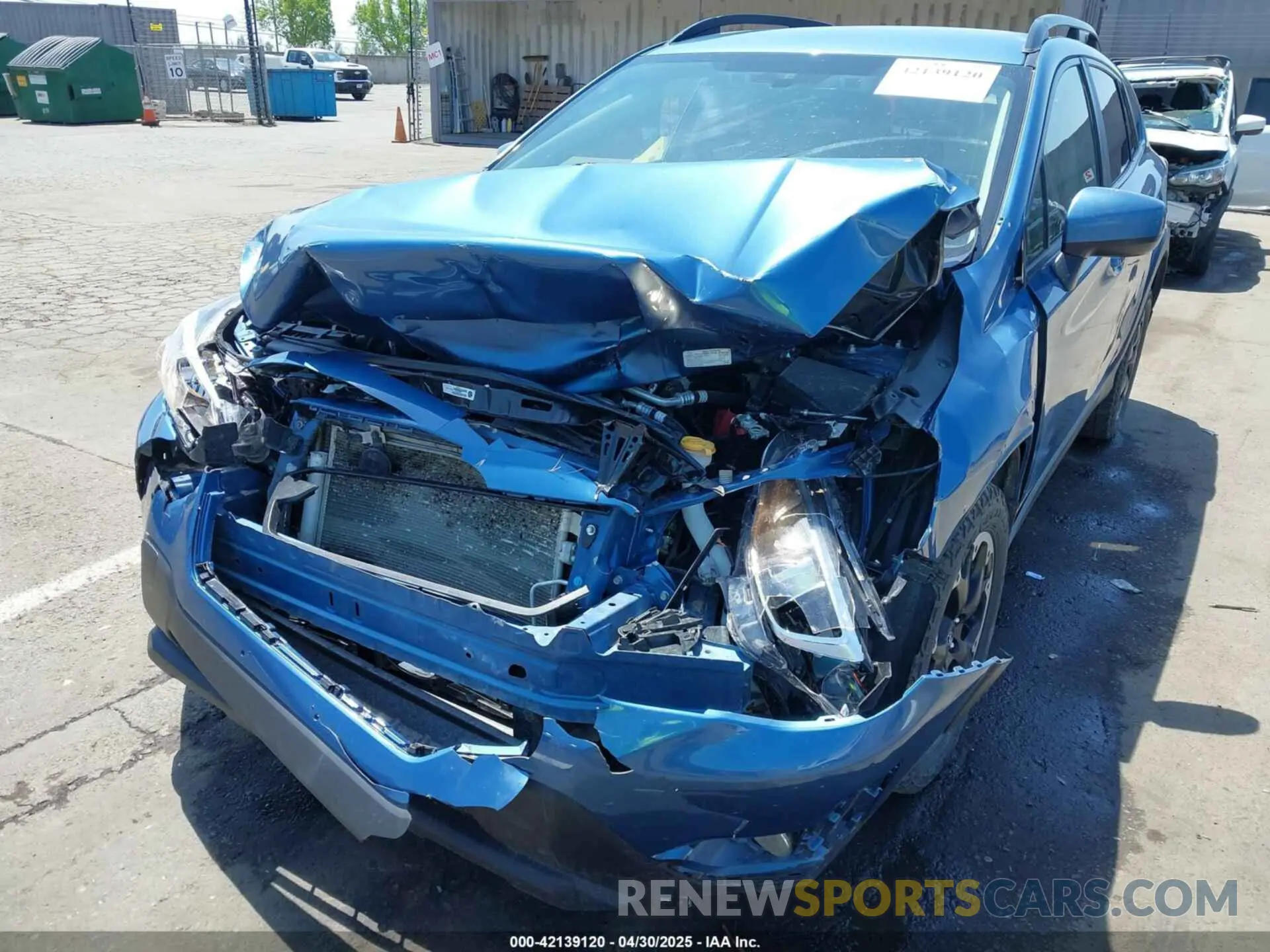 6 Photograph of a damaged car JF2GTAPC7MH370303 SUBARU CROSSTREK 2021