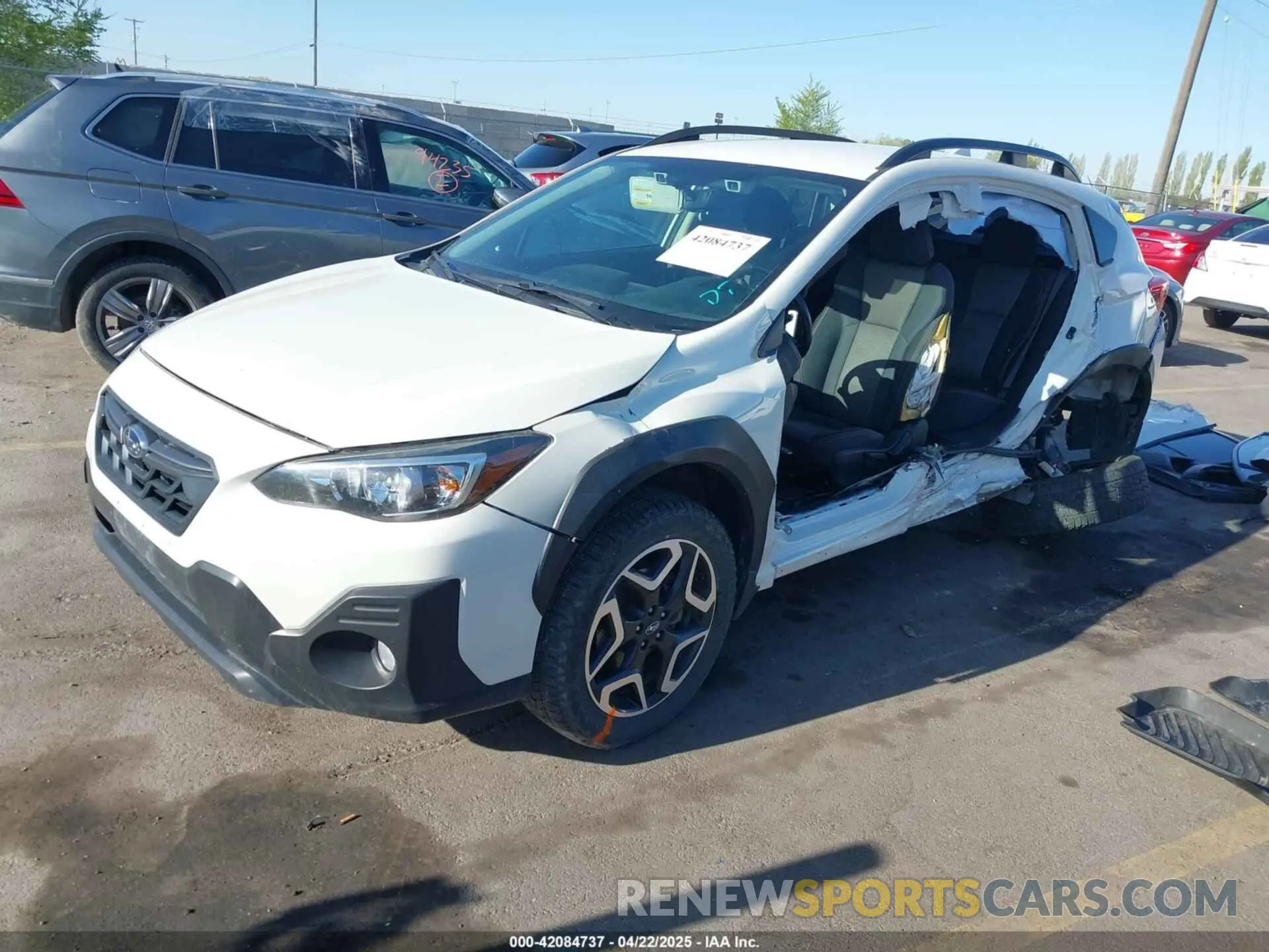 2 Photograph of a damaged car JF2GTAPC8M8262207 SUBARU CROSSTREK 2021