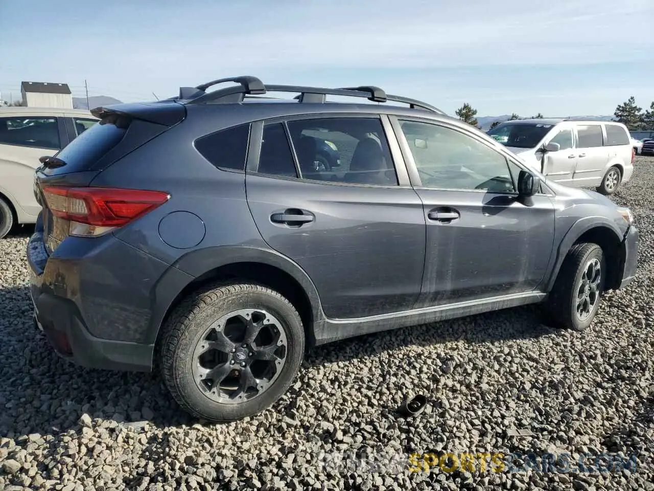 3 Photograph of a damaged car JF2GTAPC8MH661327 SUBARU CROSSTREK 2021