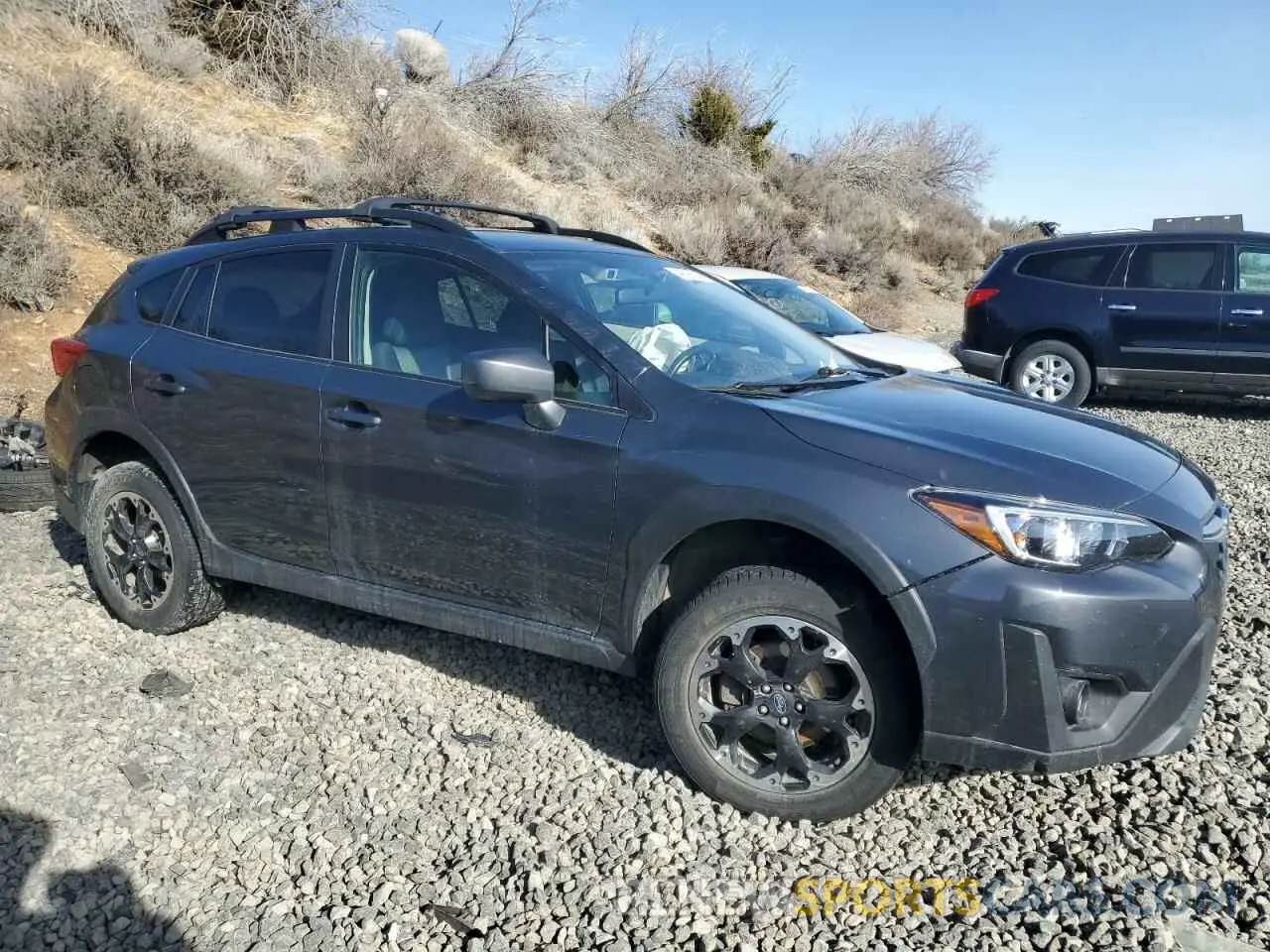 4 Photograph of a damaged car JF2GTAPC8MH661327 SUBARU CROSSTREK 2021