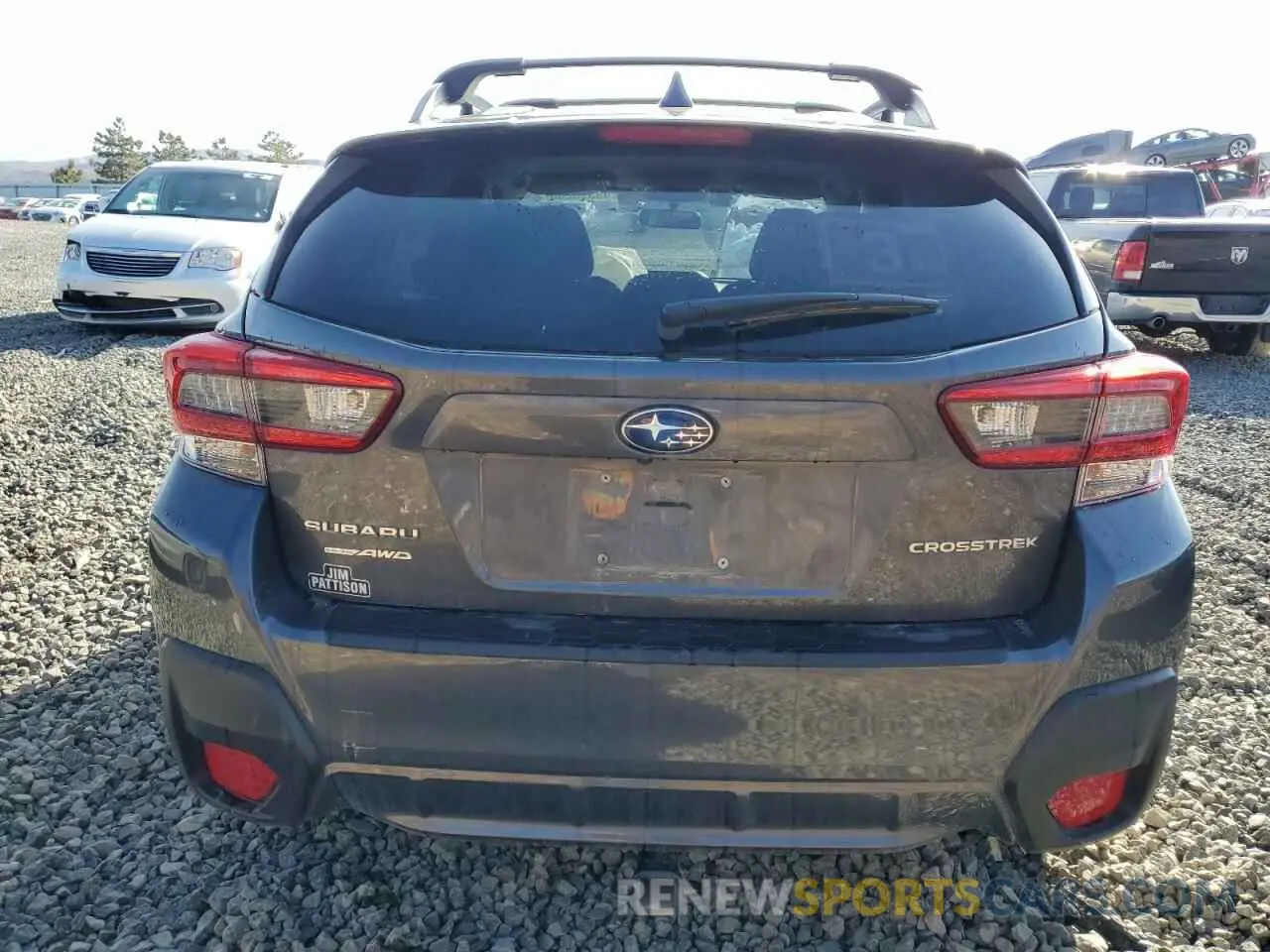 6 Photograph of a damaged car JF2GTAPC8MH661327 SUBARU CROSSTREK 2021