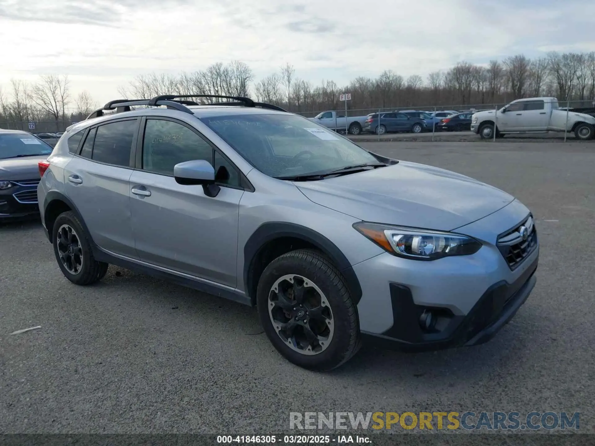 1 Photograph of a damaged car JF2GTAPC9M8287424 SUBARU CROSSTREK 2021