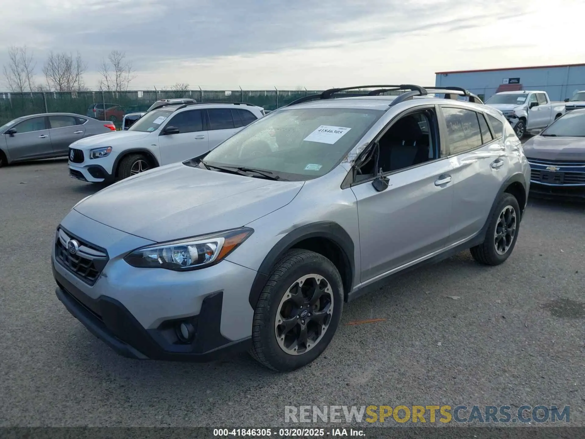 2 Photograph of a damaged car JF2GTAPC9M8287424 SUBARU CROSSTREK 2021