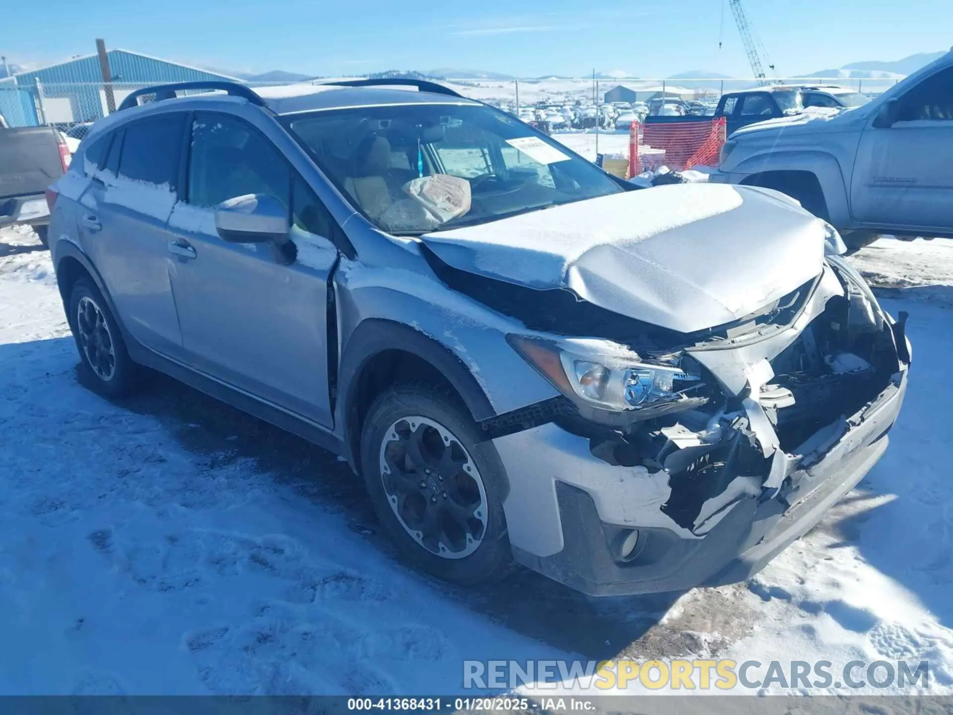 1 Фотография поврежденного автомобиля JF2GTAPC9M8653043 SUBARU CROSSTREK 2021