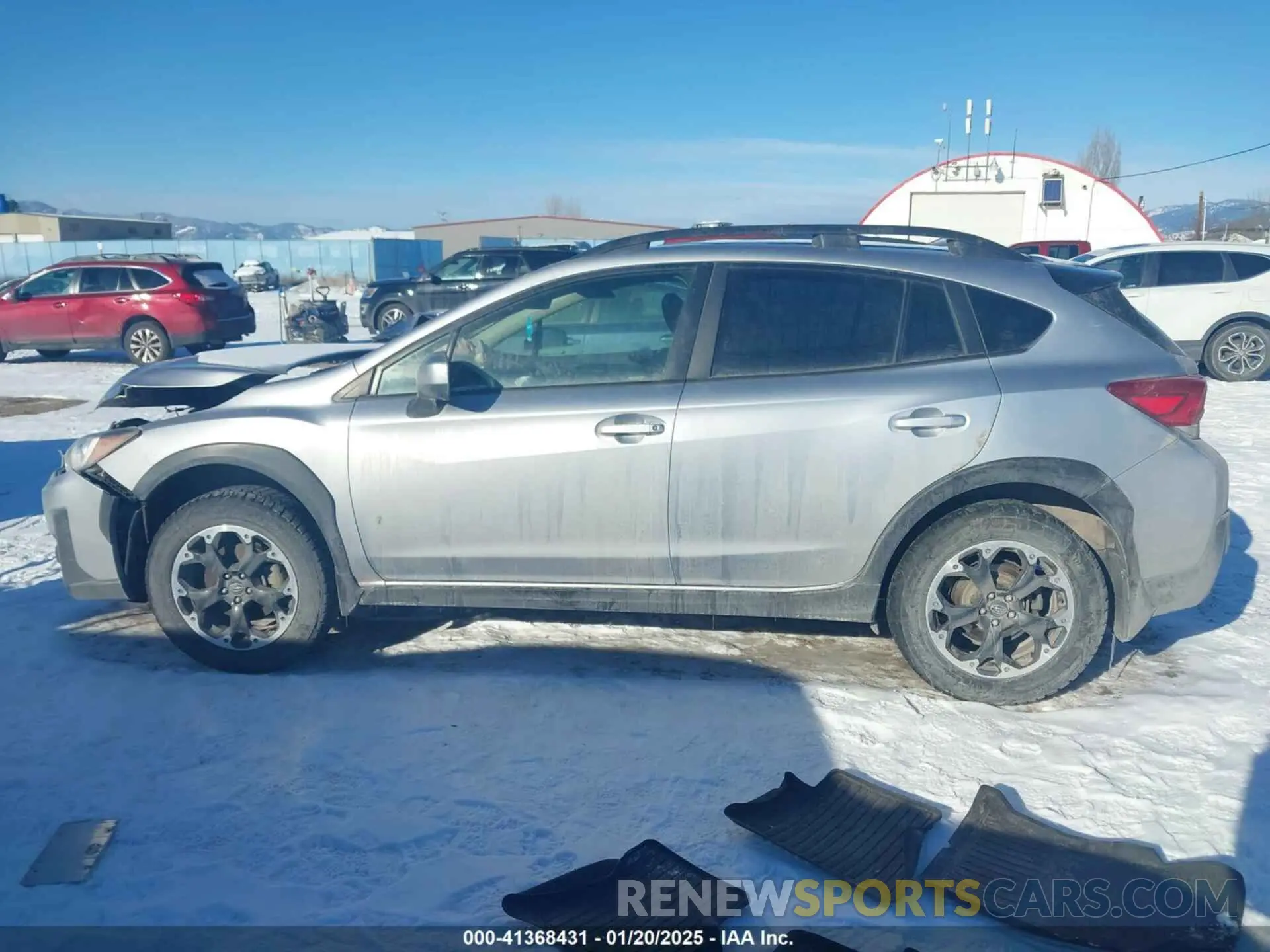 14 Фотография поврежденного автомобиля JF2GTAPC9M8653043 SUBARU CROSSTREK 2021