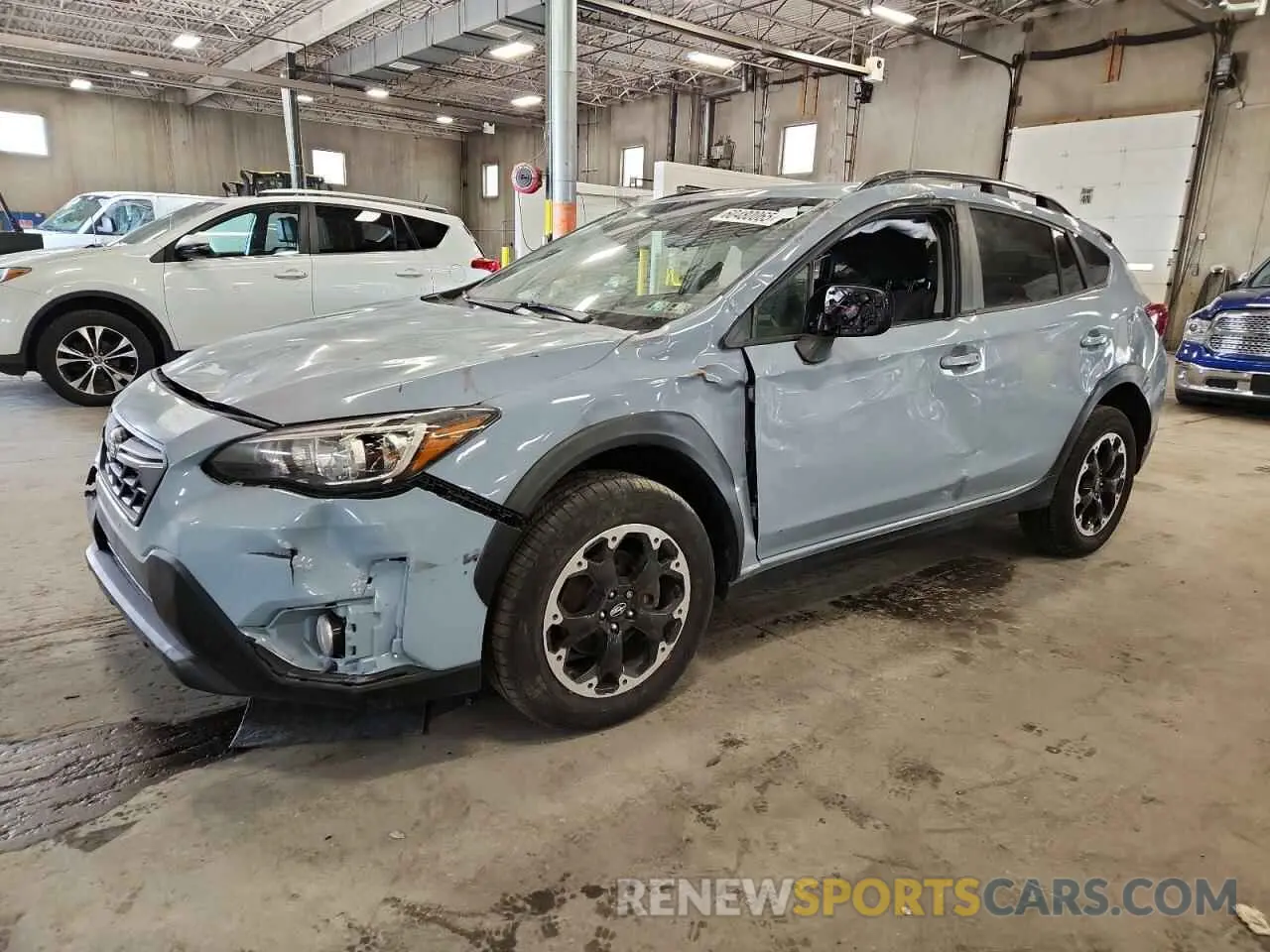 1 Photograph of a damaged car JF2GTAPC9M8665595 SUBARU CROSSTREK 2021