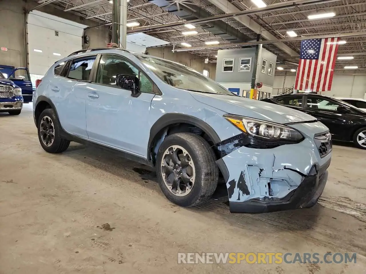 4 Photograph of a damaged car JF2GTAPC9M8665595 SUBARU CROSSTREK 2021
