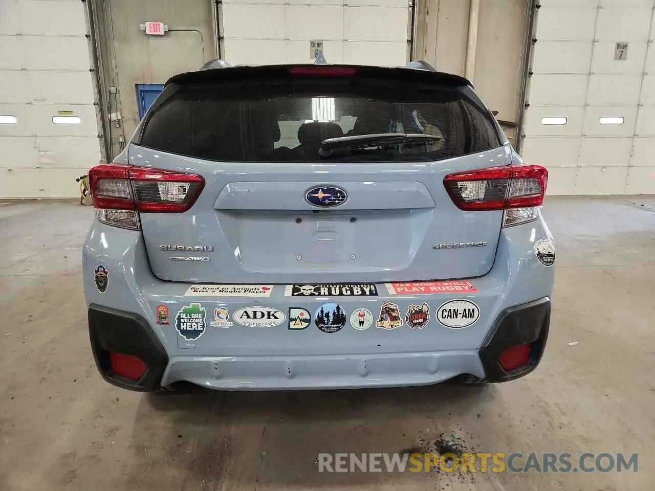 6 Photograph of a damaged car JF2GTAPC9M8665595 SUBARU CROSSTREK 2021