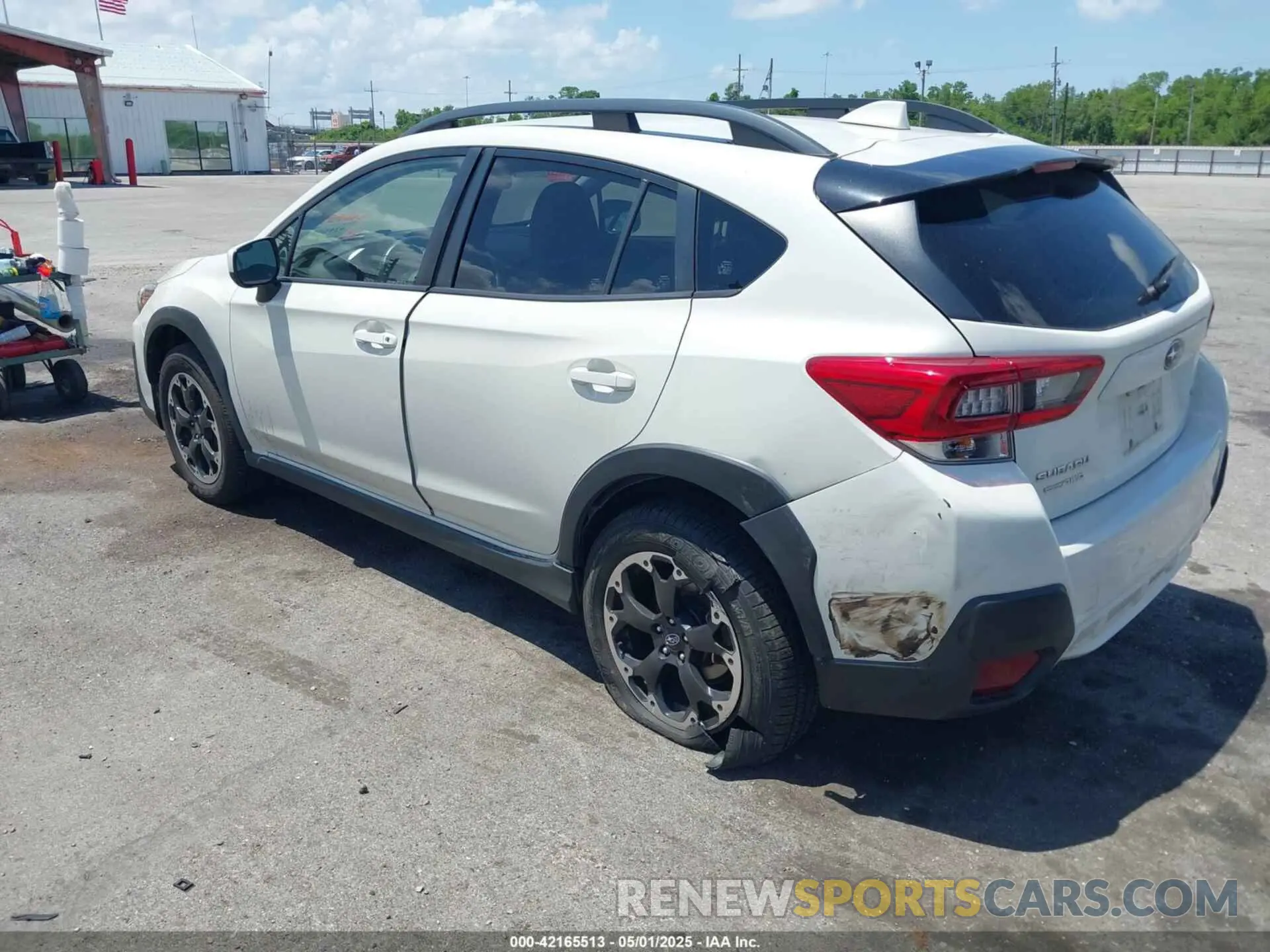 6 Фотография поврежденного автомобиля JF2GTAPCXM8333584 SUBARU CROSSTREK 2021