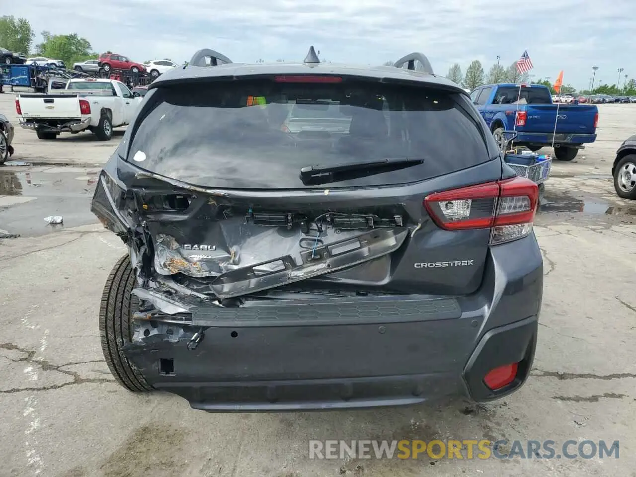 6 Photograph of a damaged car JF2GTHMC1M8240997 SUBARU CROSSTREK 2021