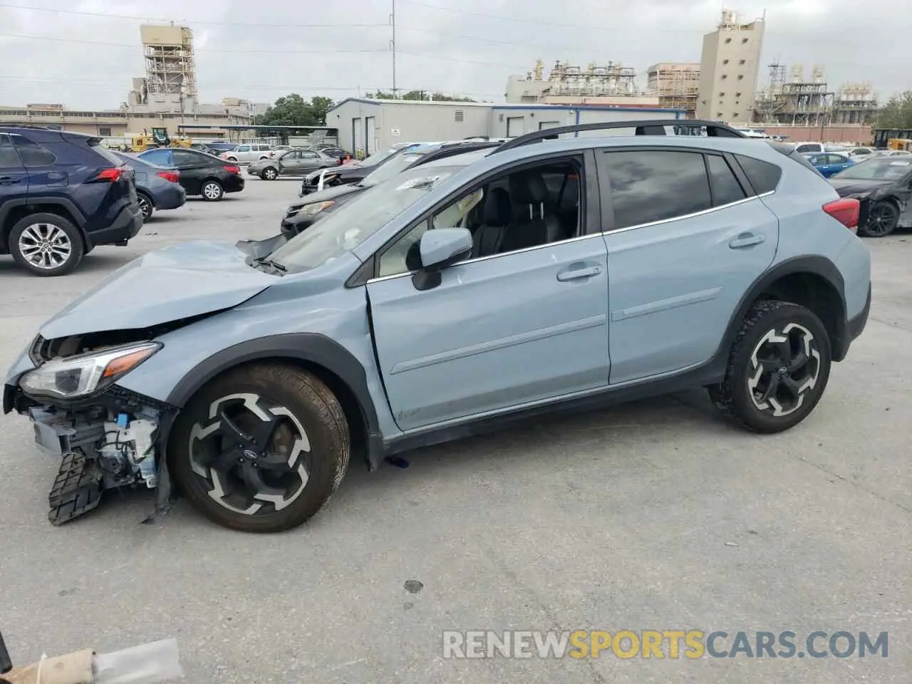 1 Photograph of a damaged car JF2GTHMC1M8382959 SUBARU CROSSTREK 2021