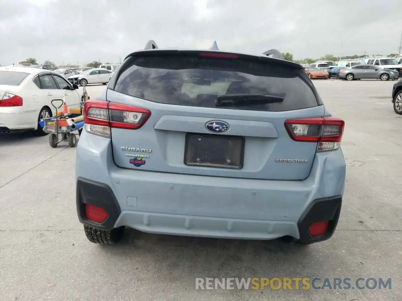 6 Photograph of a damaged car JF2GTHMC1M8382959 SUBARU CROSSTREK 2021