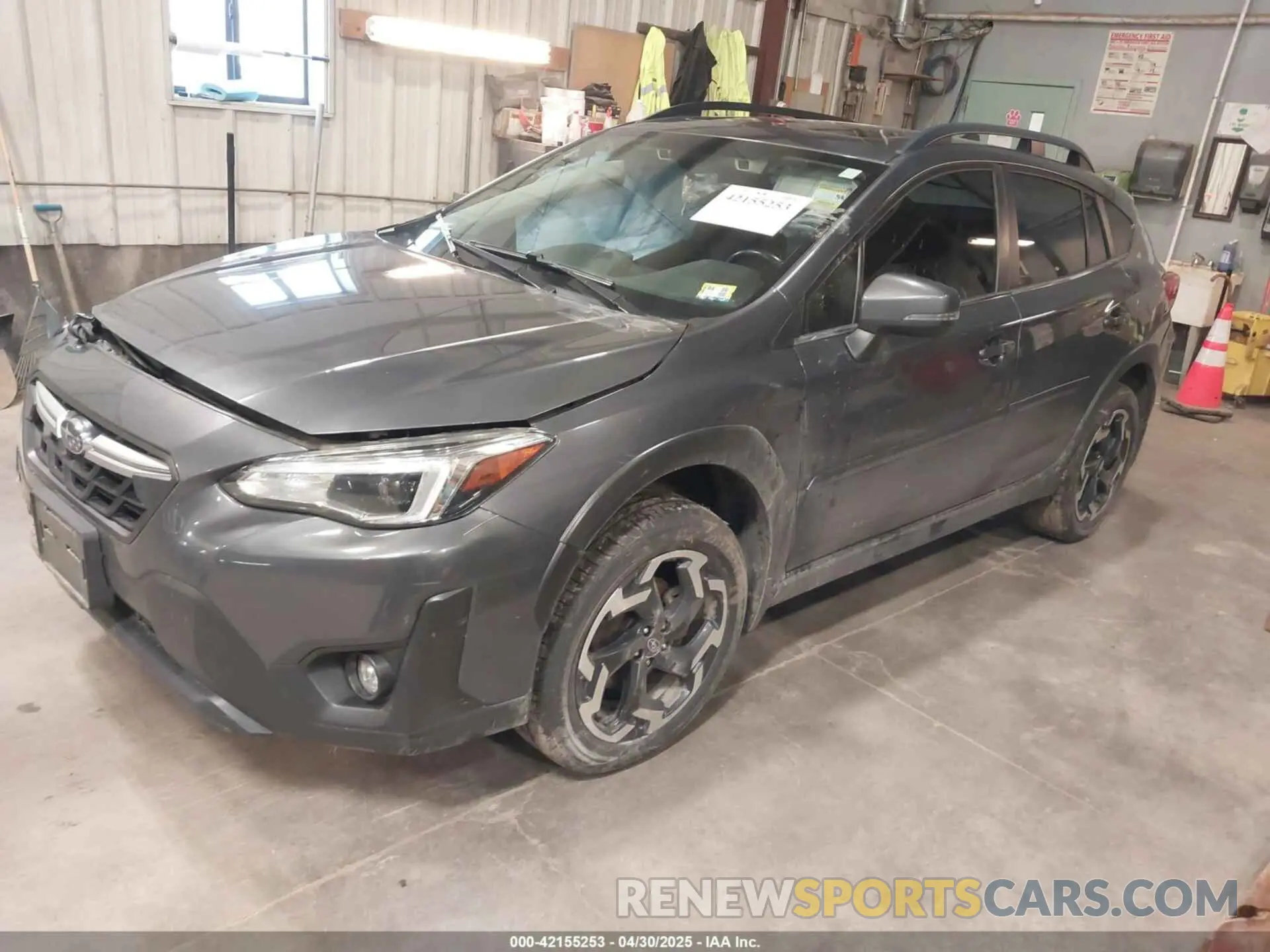 2 Photograph of a damaged car JF2GTHMC2M8279601 SUBARU CROSSTREK 2021