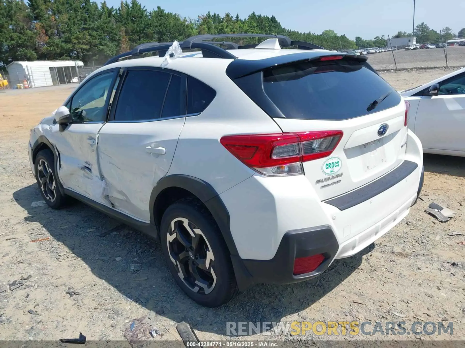 3 Фотография поврежденного автомобиля JF2GTHMC2M8366057 SUBARU CROSSTREK 2021