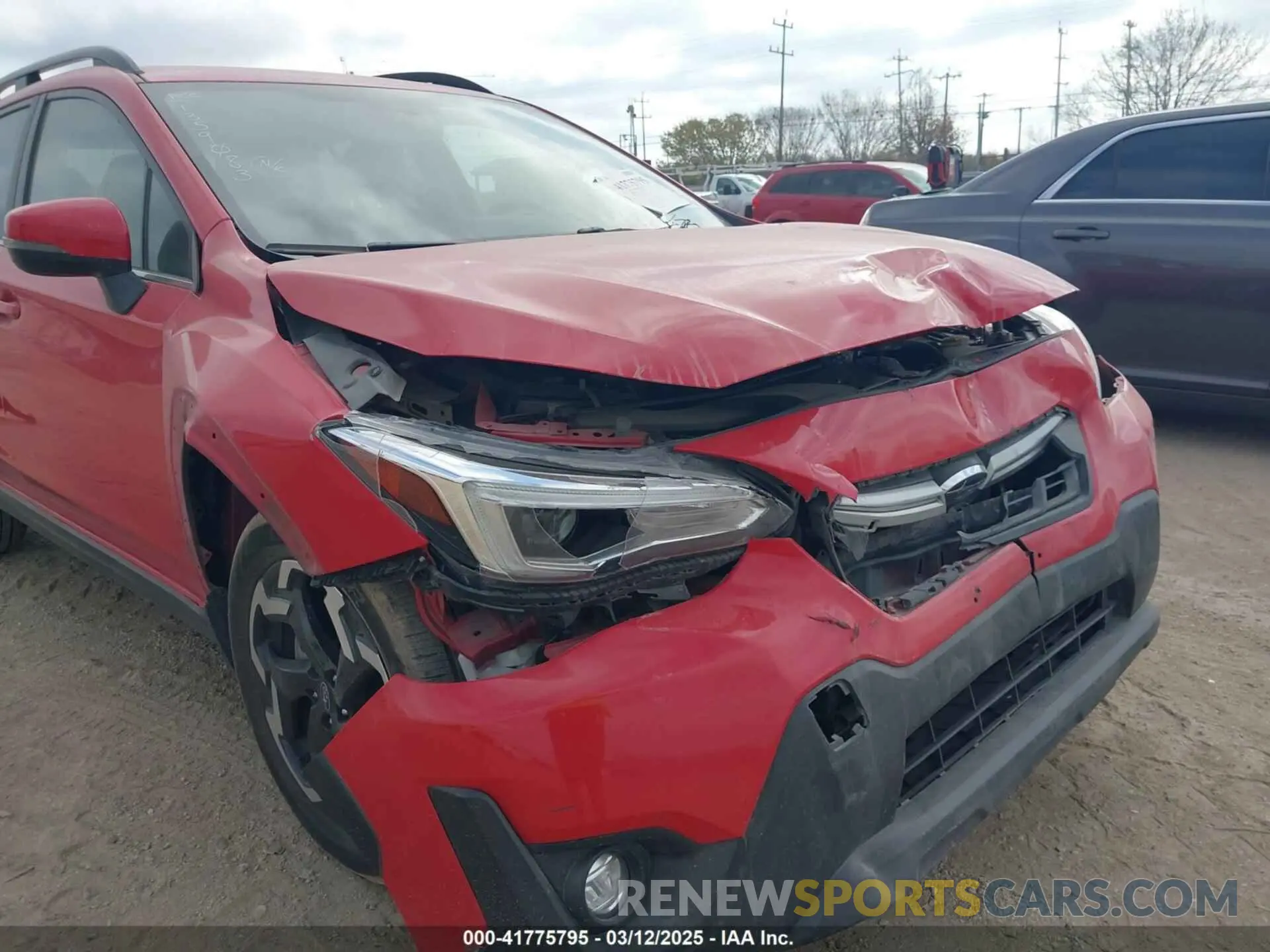 6 Photograph of a damaged car JF2GTHMC2MH203795 SUBARU CROSSTREK 2021