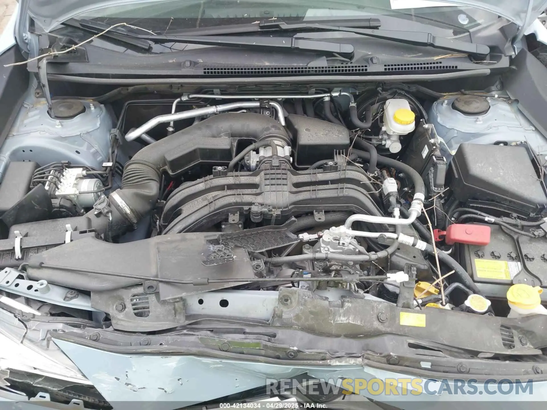 10 Photograph of a damaged car JF2GTHMC3M8671597 SUBARU CROSSTREK 2021
