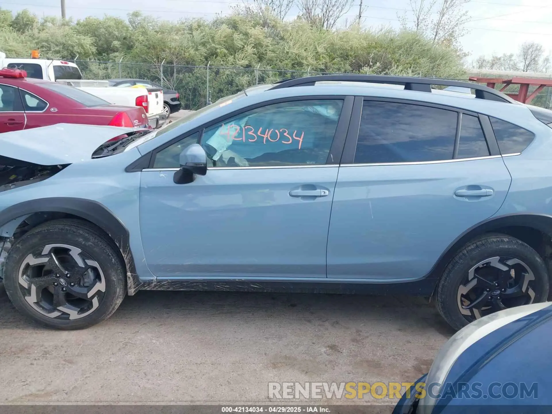 14 Photograph of a damaged car JF2GTHMC3M8671597 SUBARU CROSSTREK 2021