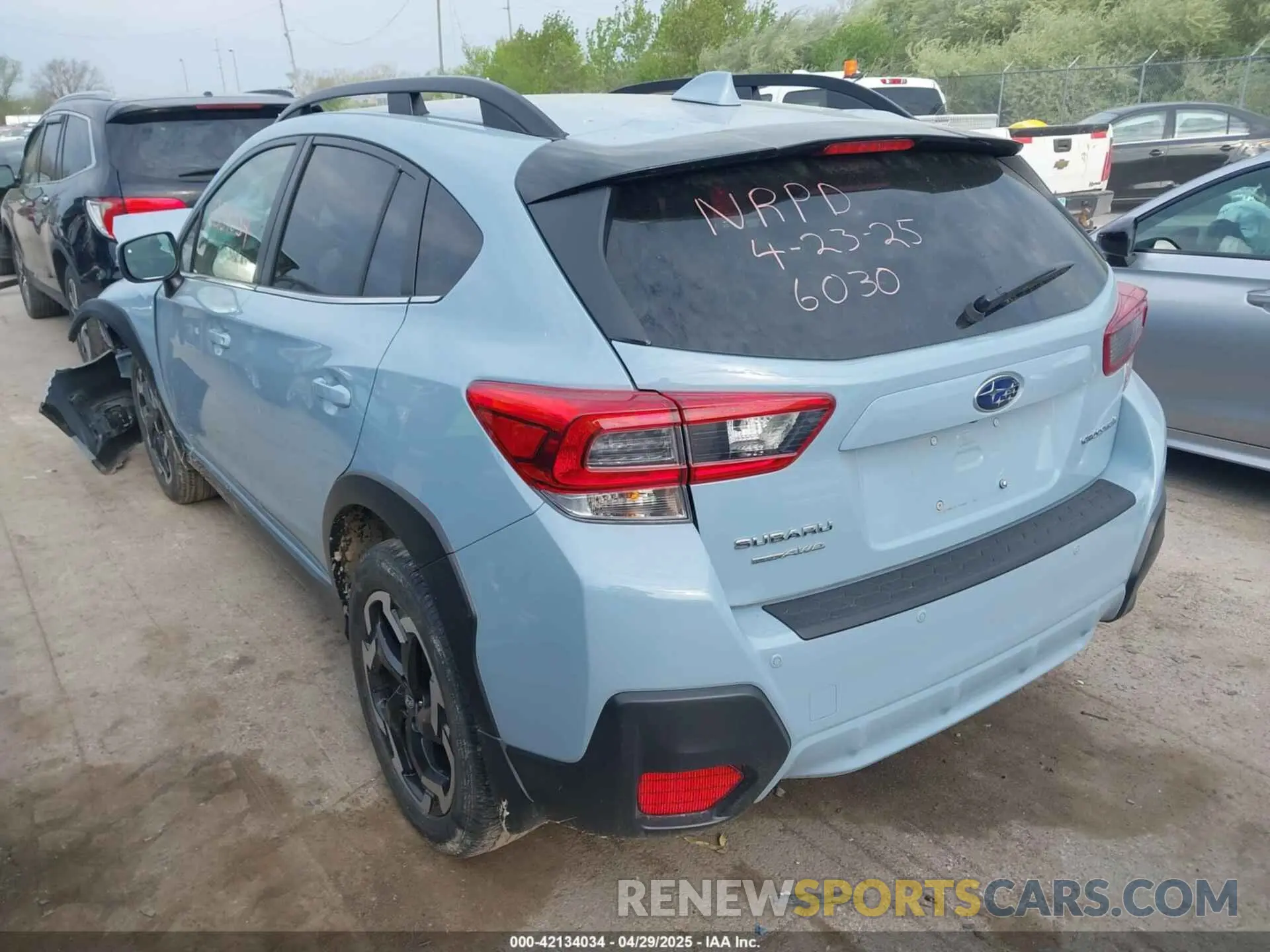 3 Photograph of a damaged car JF2GTHMC3M8671597 SUBARU CROSSTREK 2021
