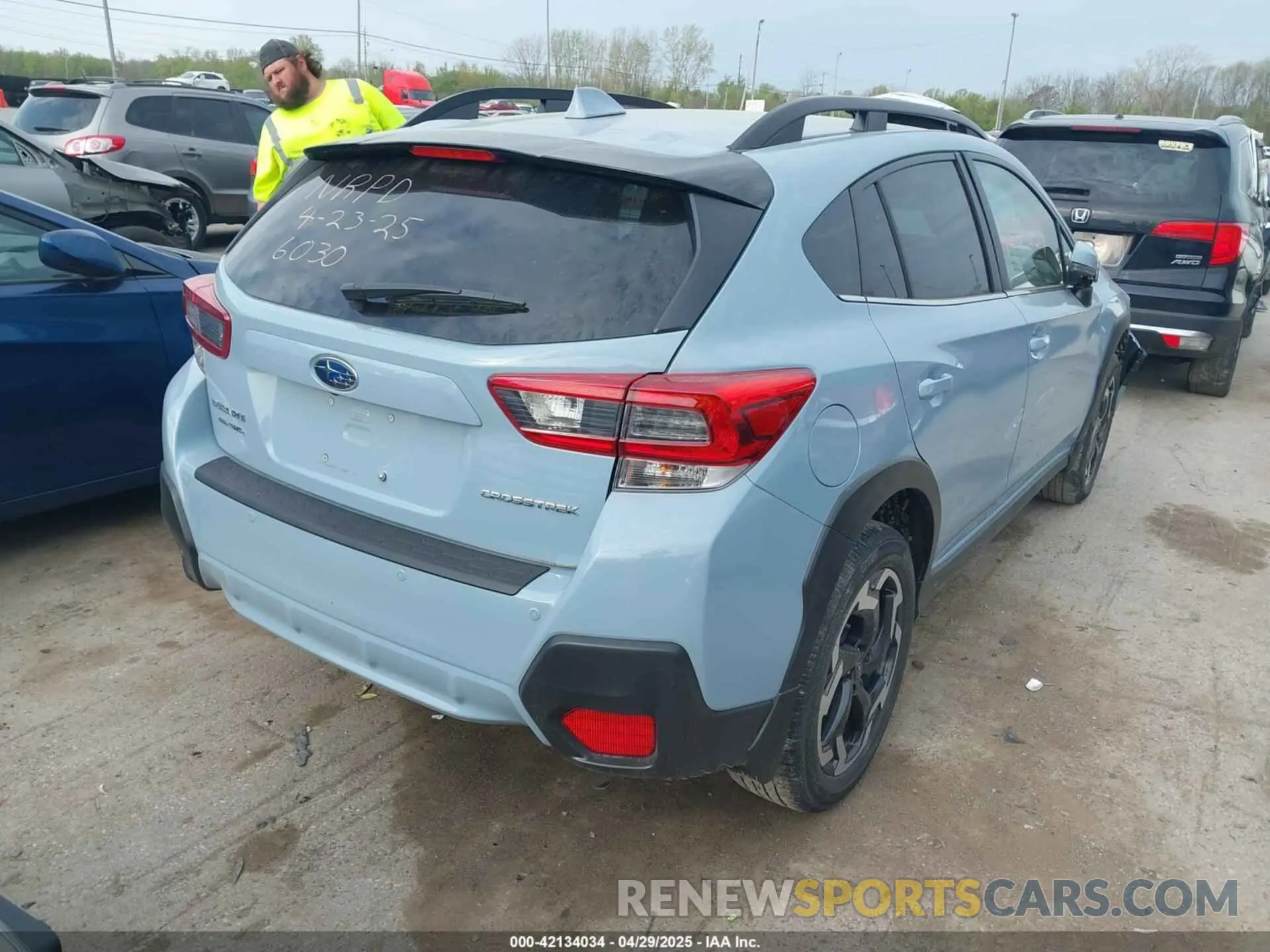 4 Photograph of a damaged car JF2GTHMC3M8671597 SUBARU CROSSTREK 2021