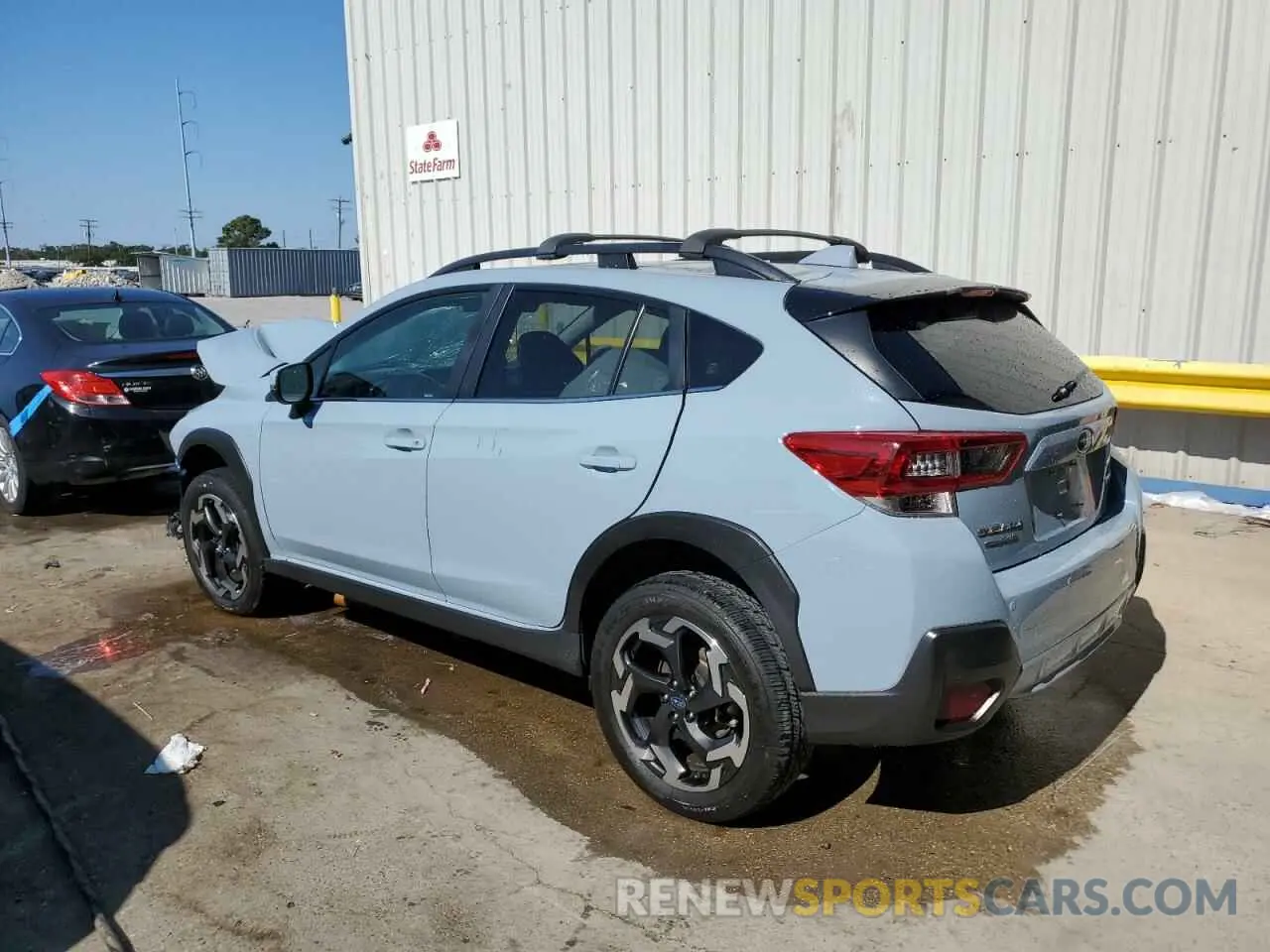 2 Photograph of a damaged car JF2GTHMC3M8675987 SUBARU CROSSTREK 2021