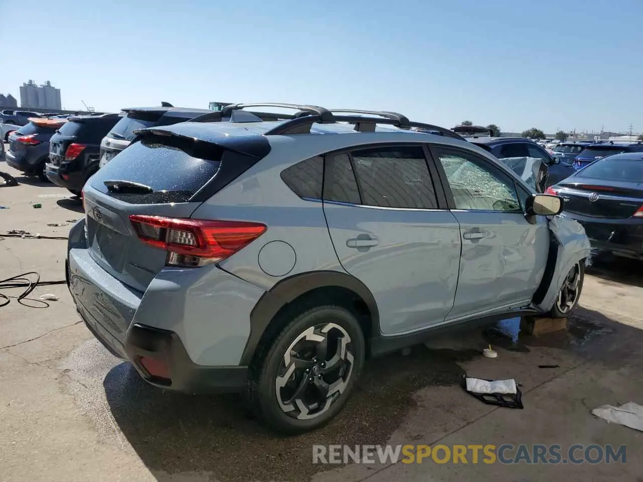 3 Photograph of a damaged car JF2GTHMC3M8675987 SUBARU CROSSTREK 2021