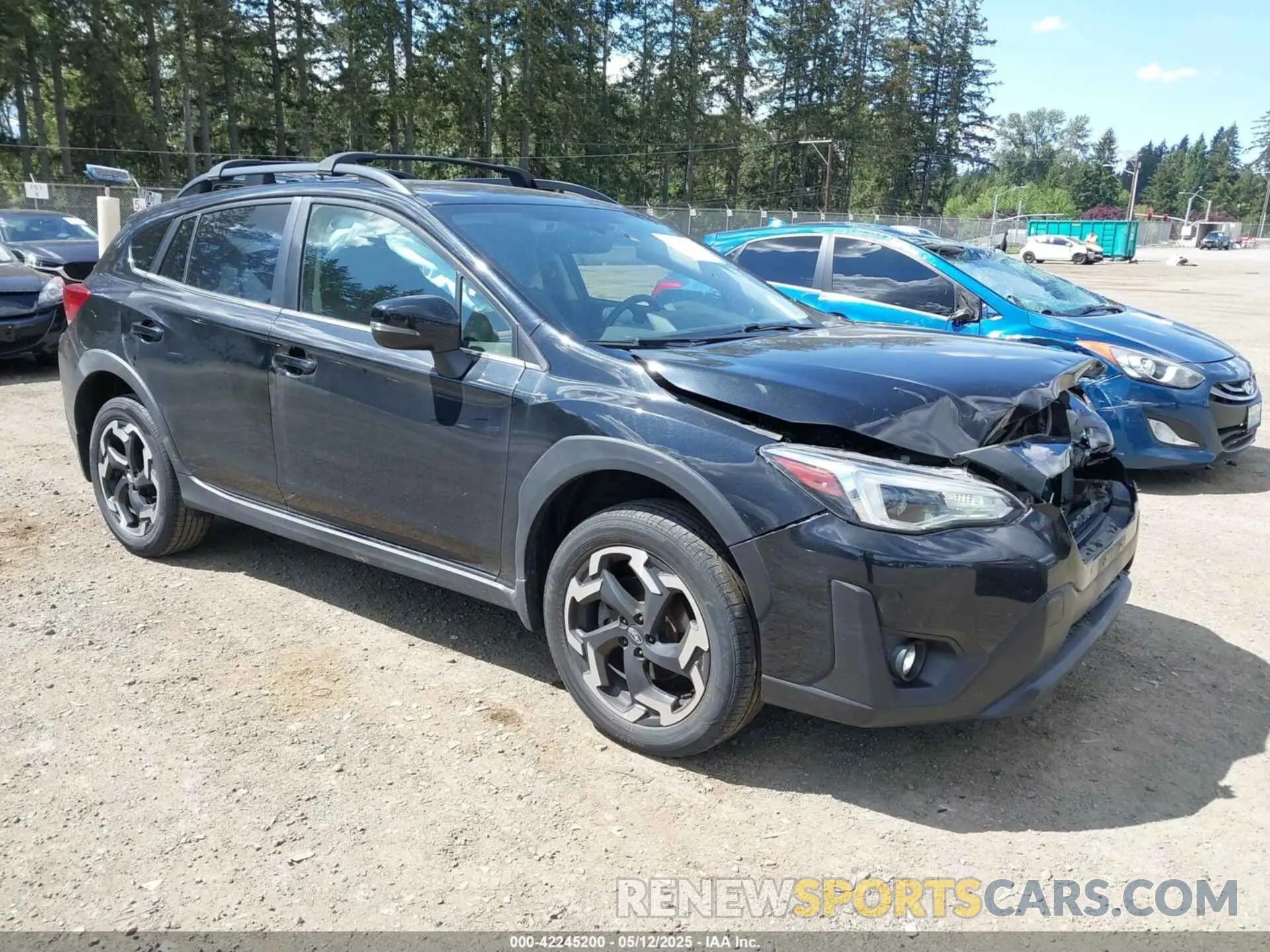 1 Фотография поврежденного автомобиля JF2GTHMC5M8218940 SUBARU CROSSTREK 2021