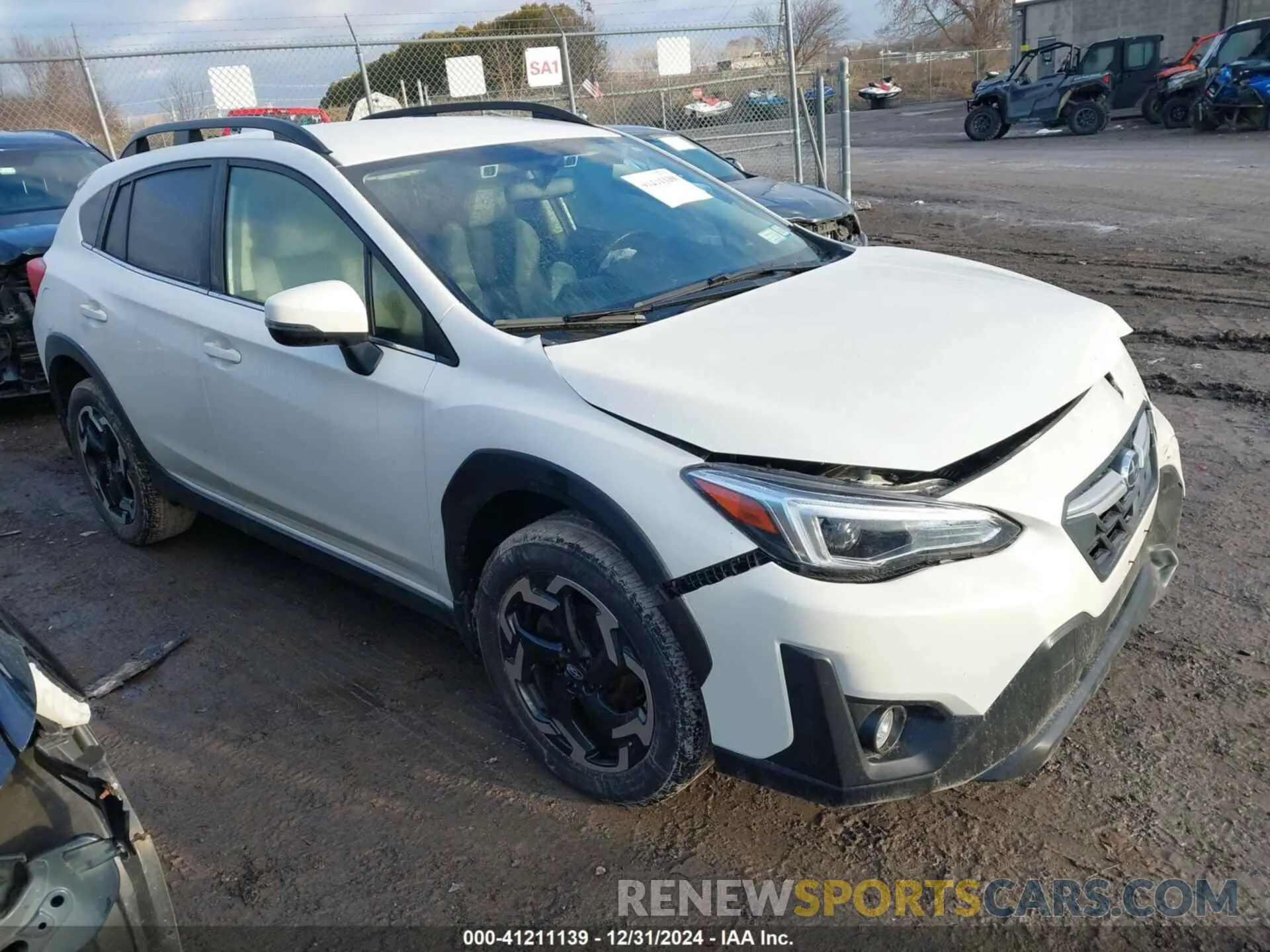 1 Photograph of a damaged car JF2GTHMC5MH201572 SUBARU CROSSTREK 2021