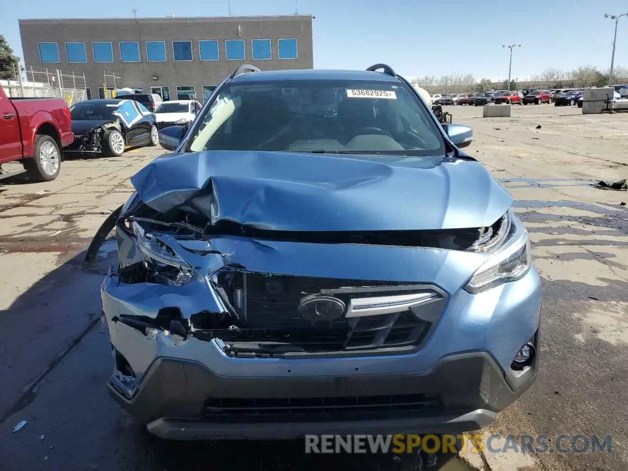 5 Photograph of a damaged car JF2GTHMC7MH665530 SUBARU CROSSTREK 2021