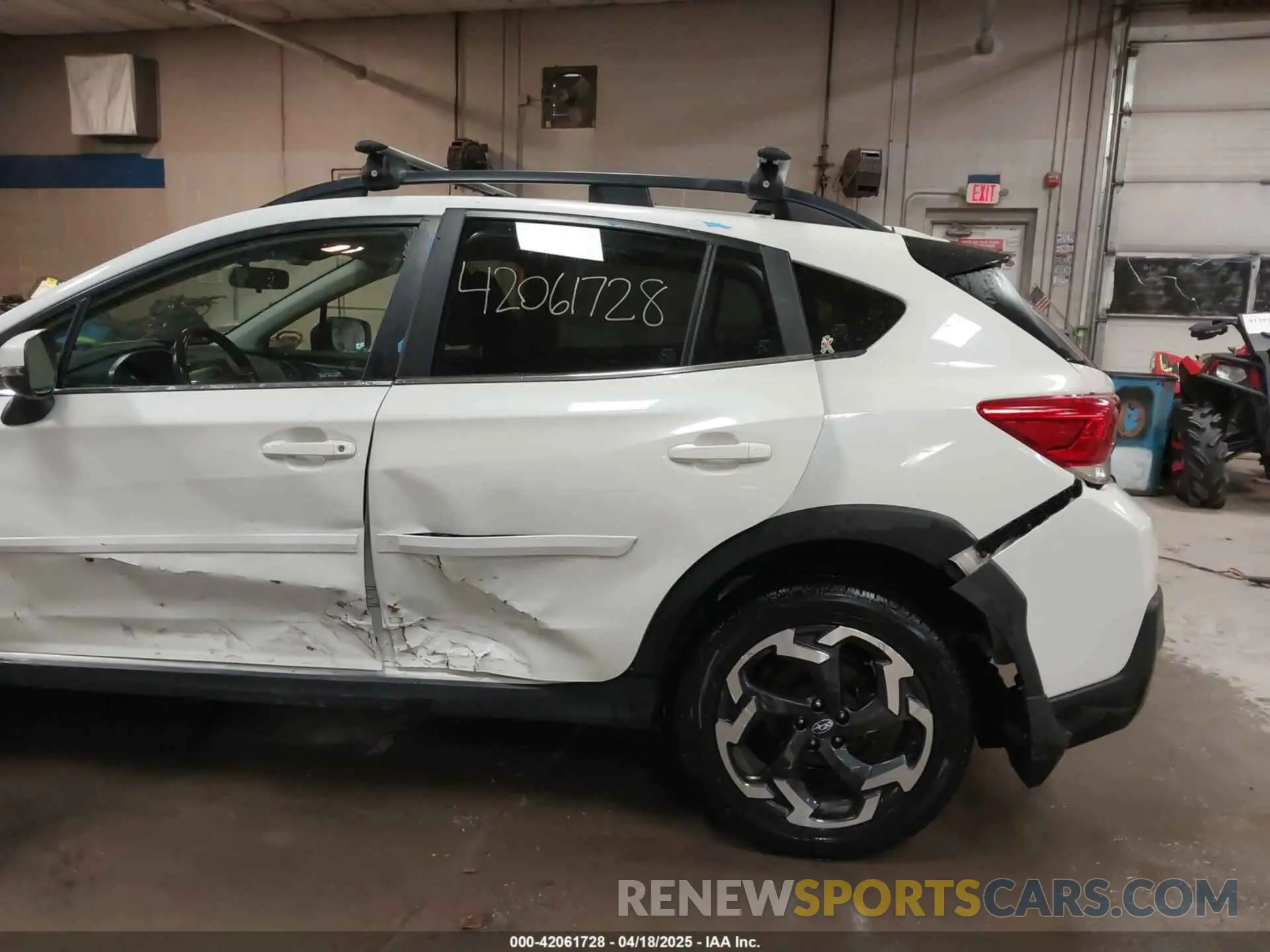 6 Photograph of a damaged car JF2GTHMC8M8280557 SUBARU CROSSTREK 2021