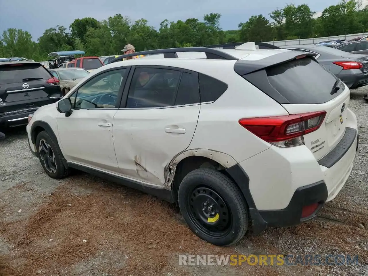 2 Фотография поврежденного автомобиля JF2GTHMC9M8224501 SUBARU CROSSTREK 2021