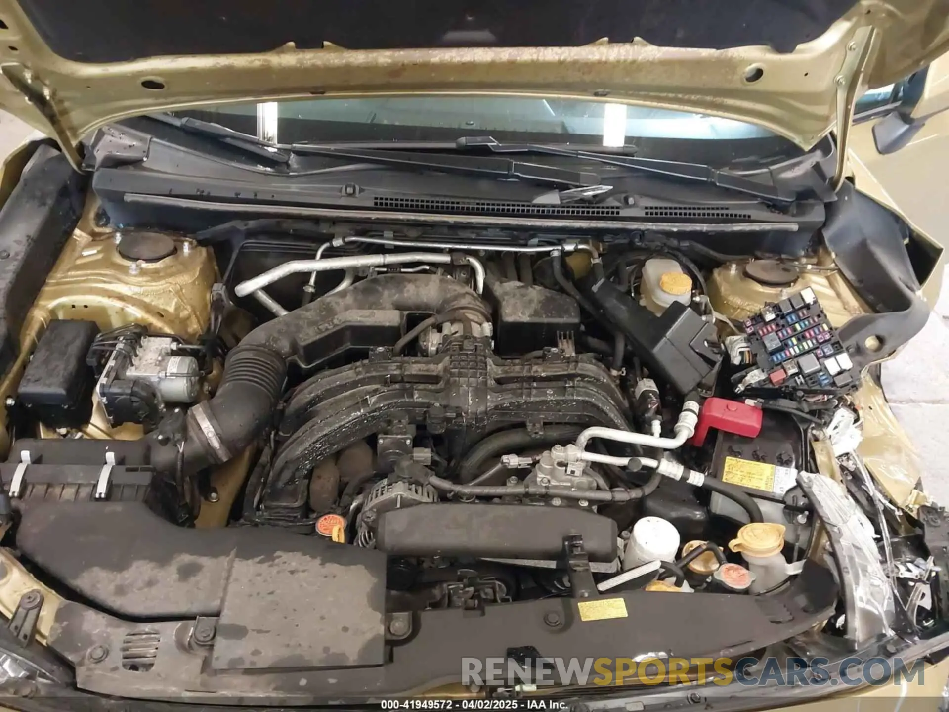 10 Фотография поврежденного автомобиля JF2GTHNC0MH276100 SUBARU CROSSTREK 2021