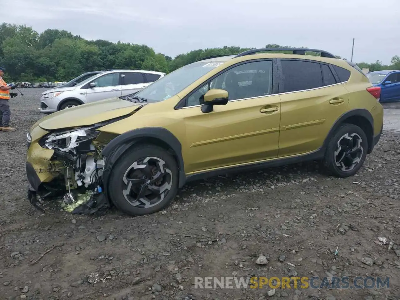 1 Фотография поврежденного автомобиля JF2GTHNC1MH280124 SUBARU CROSSTREK 2021