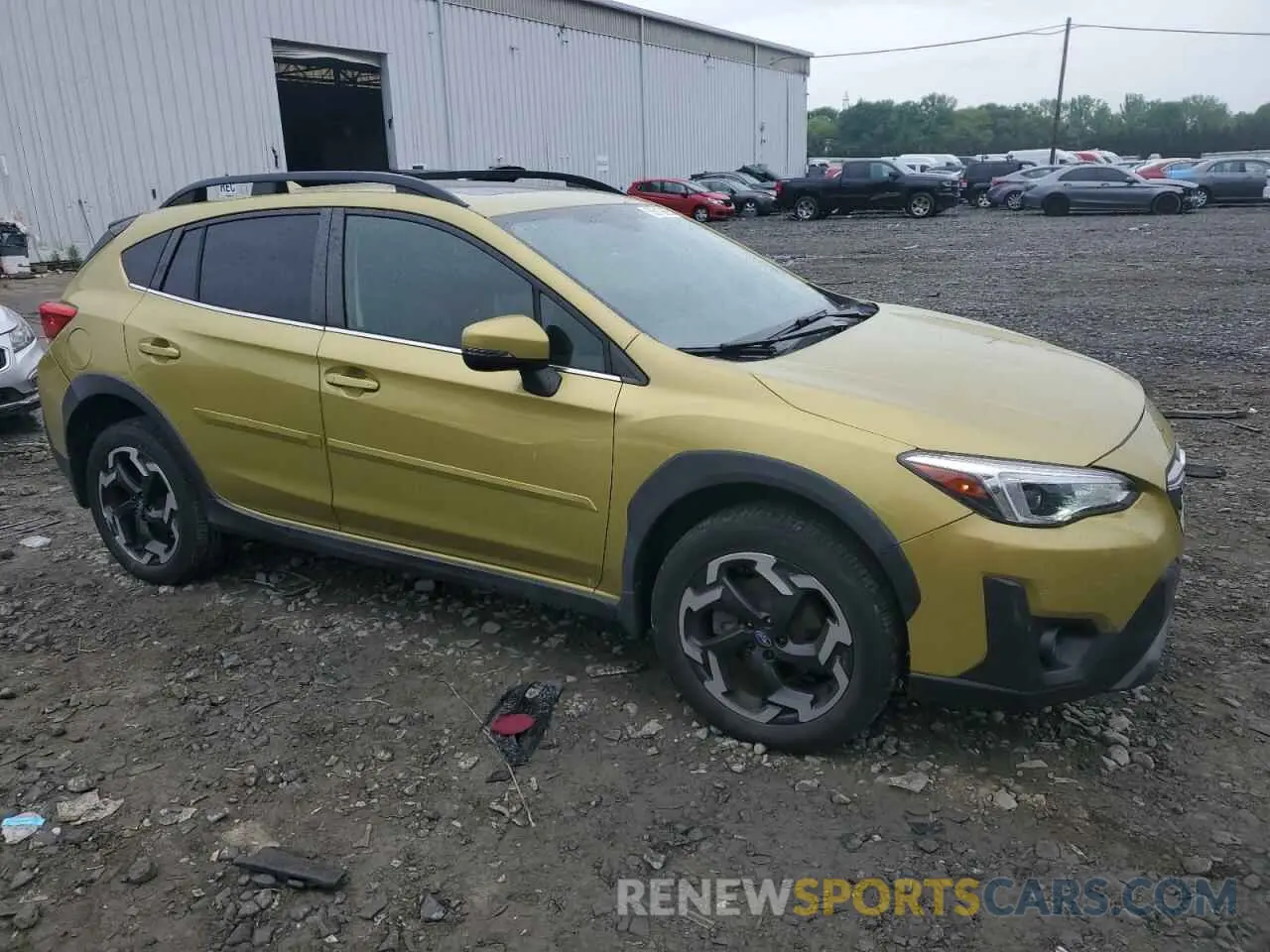 4 Фотография поврежденного автомобиля JF2GTHNC1MH280124 SUBARU CROSSTREK 2021
