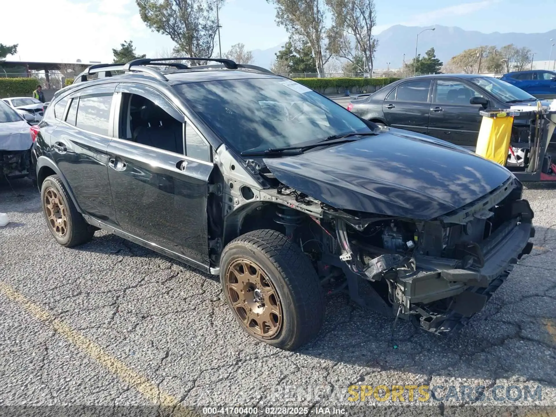 1 Фотография поврежденного автомобиля JF2GTHNC2M8296199 SUBARU CROSSTREK 2021