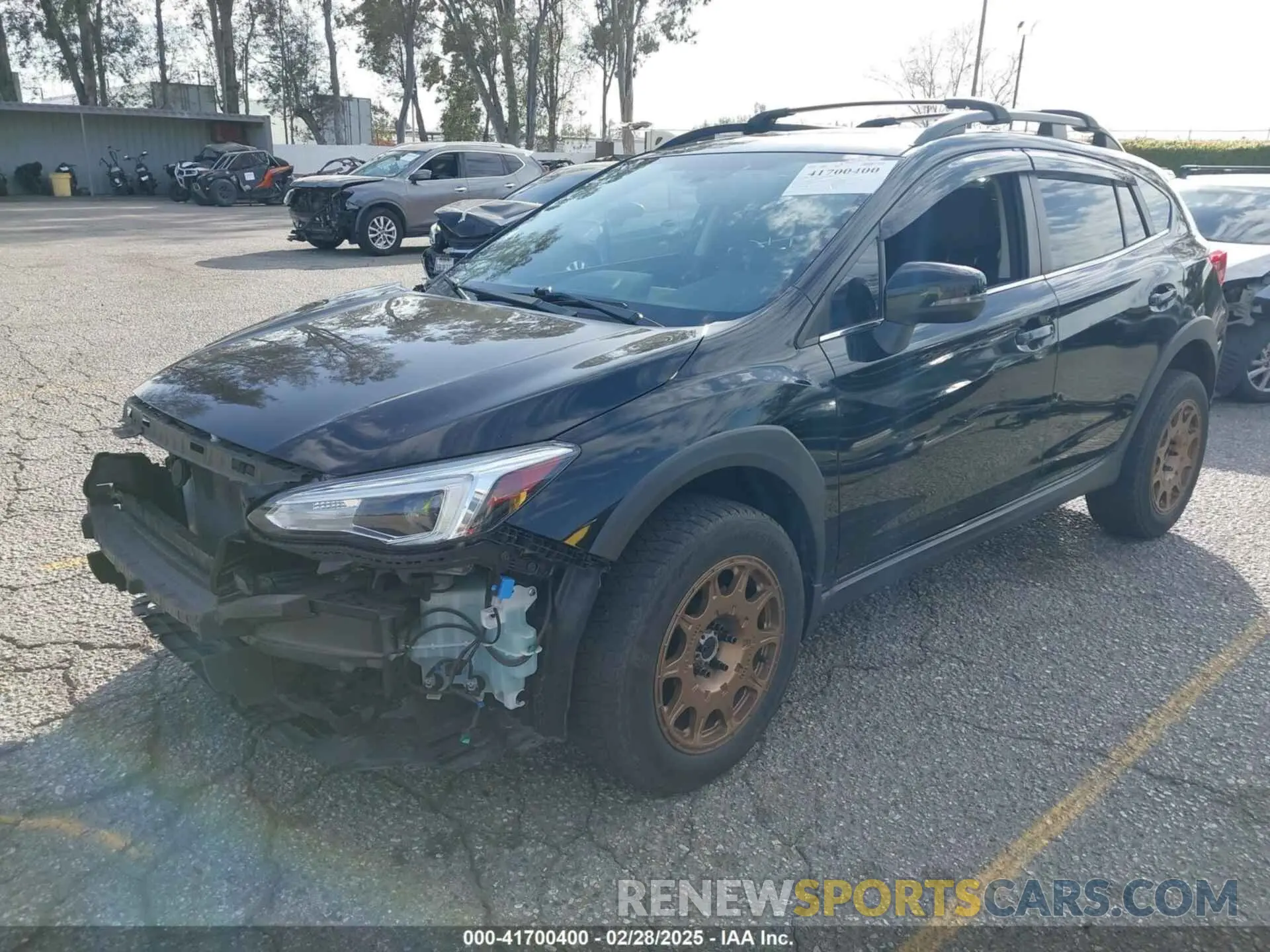 2 Фотография поврежденного автомобиля JF2GTHNC2M8296199 SUBARU CROSSTREK 2021