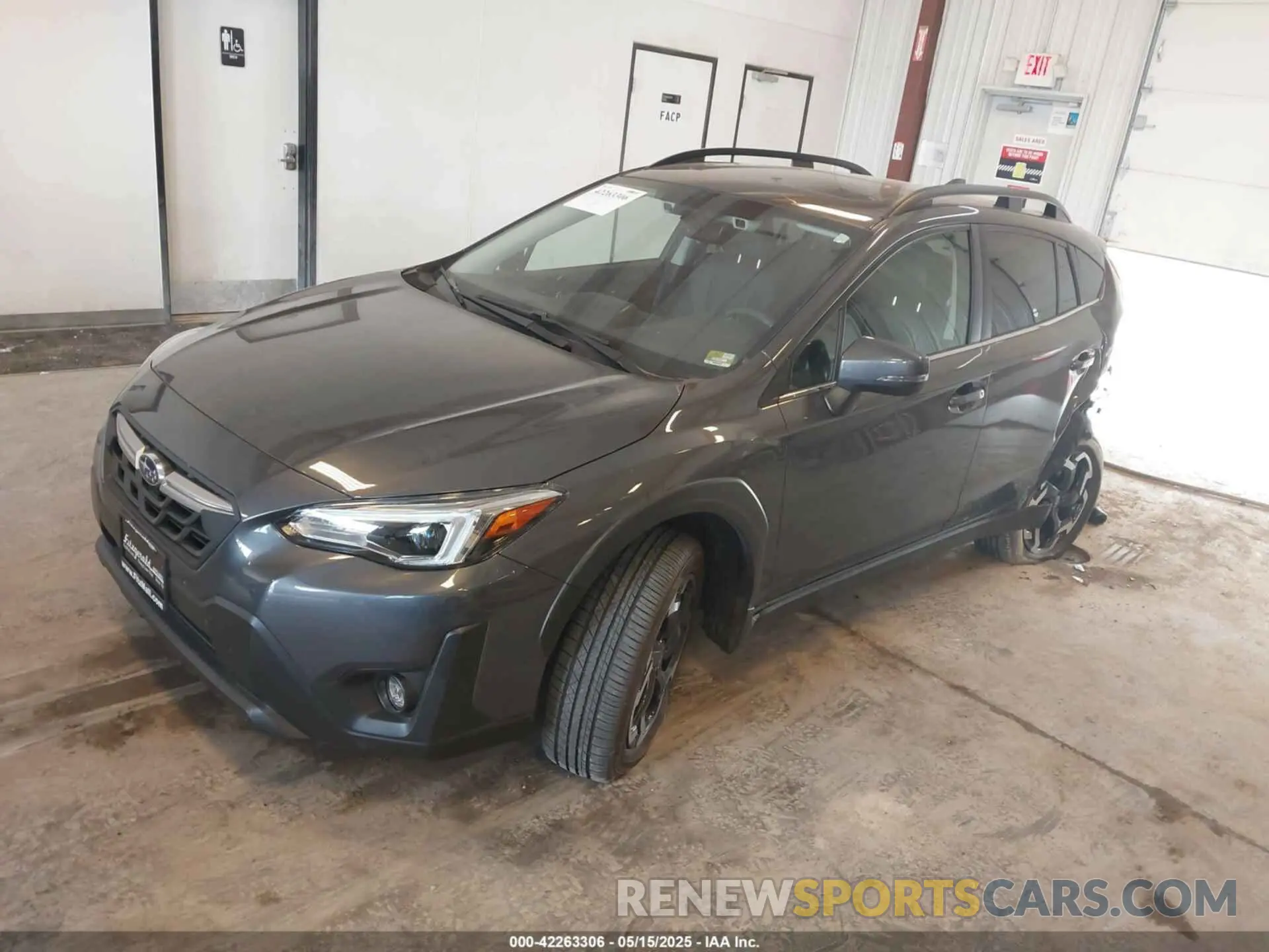 2 Photograph of a damaged car JF2GTHNC2M8655180 SUBARU CROSSTREK 2021