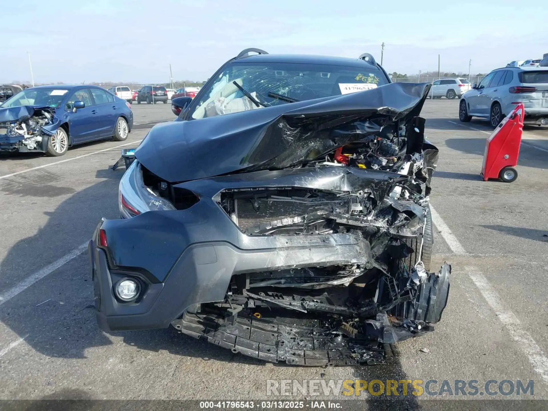 12 Photograph of a damaged car JF2GTHNC2MH662629 SUBARU CROSSTREK 2021