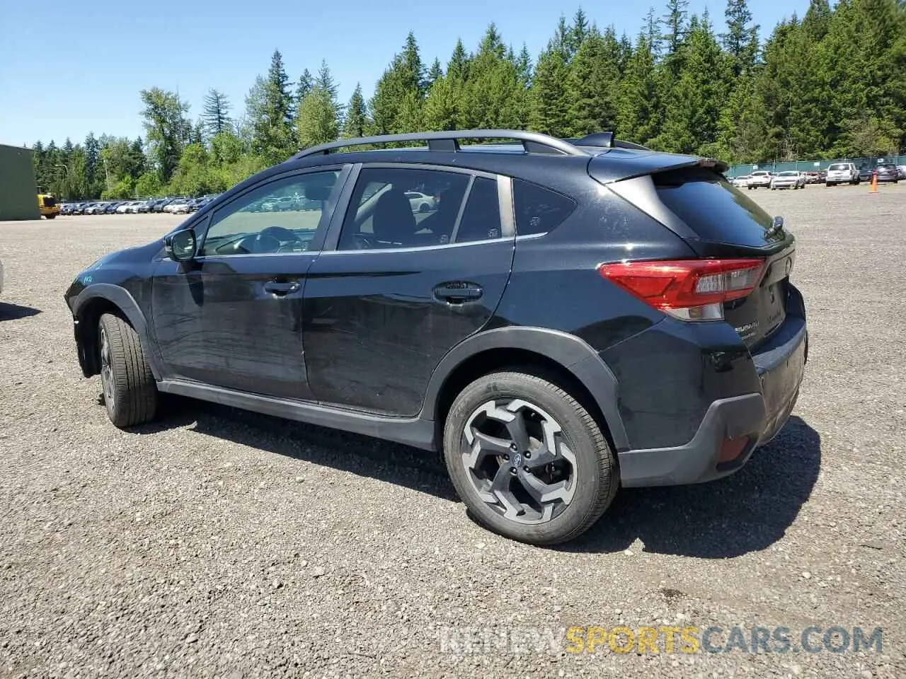 2 Photograph of a damaged car JF2GTHNC3MH309669 SUBARU CROSSTREK 2021