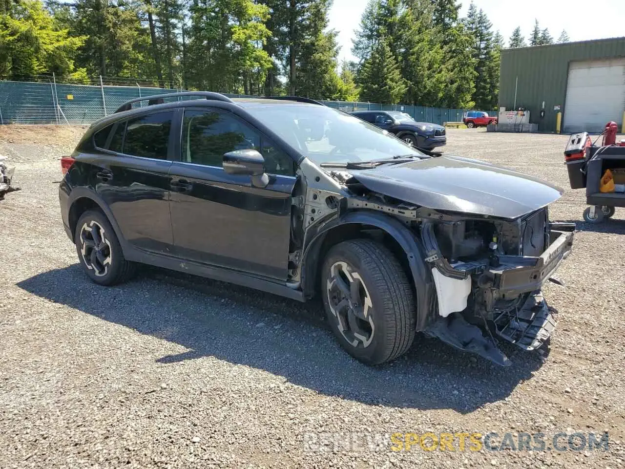 4 Photograph of a damaged car JF2GTHNC3MH309669 SUBARU CROSSTREK 2021
