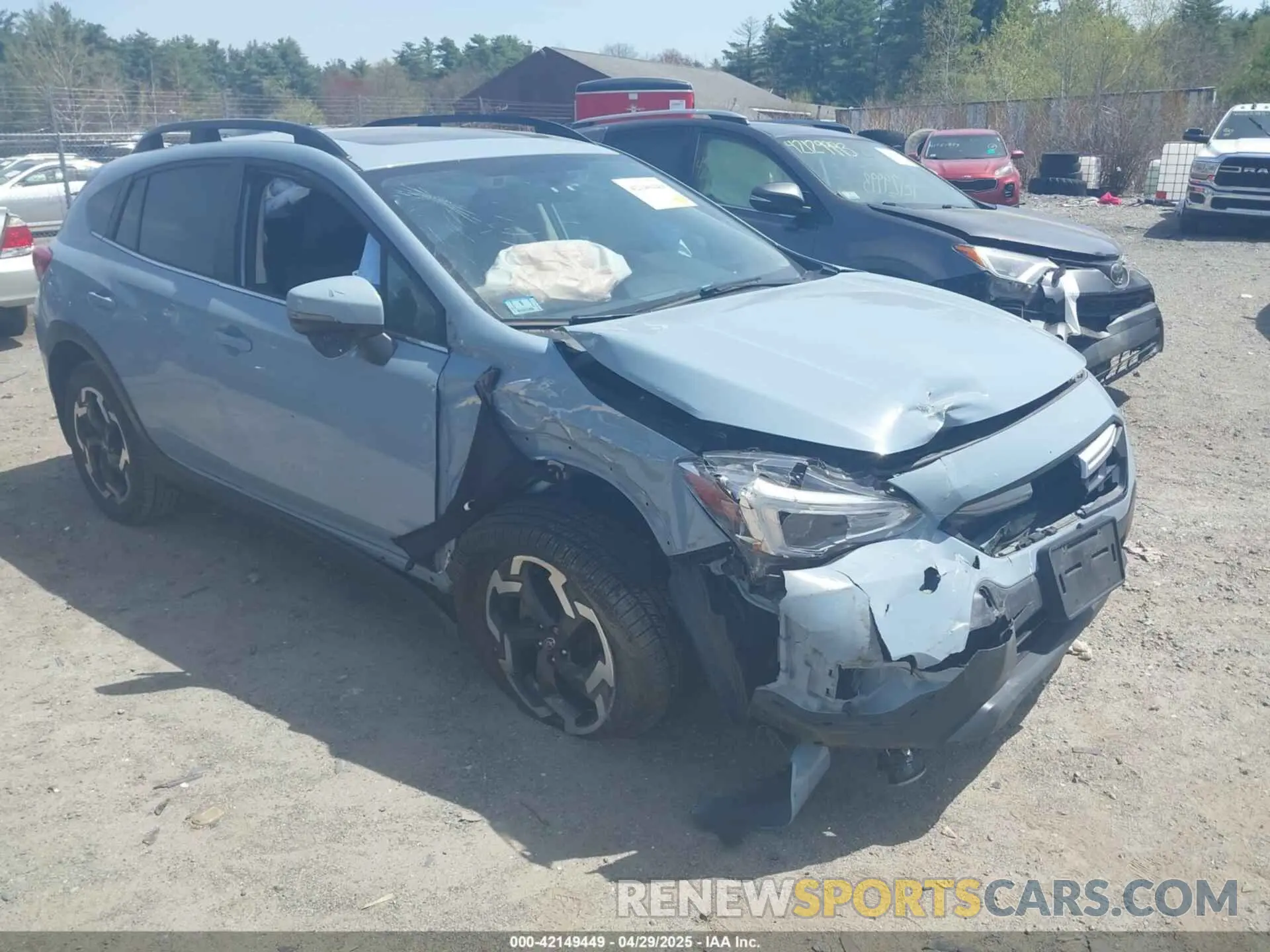 1 Фотография поврежденного автомобиля JF2GTHNC4M8672837 SUBARU CROSSTREK 2021