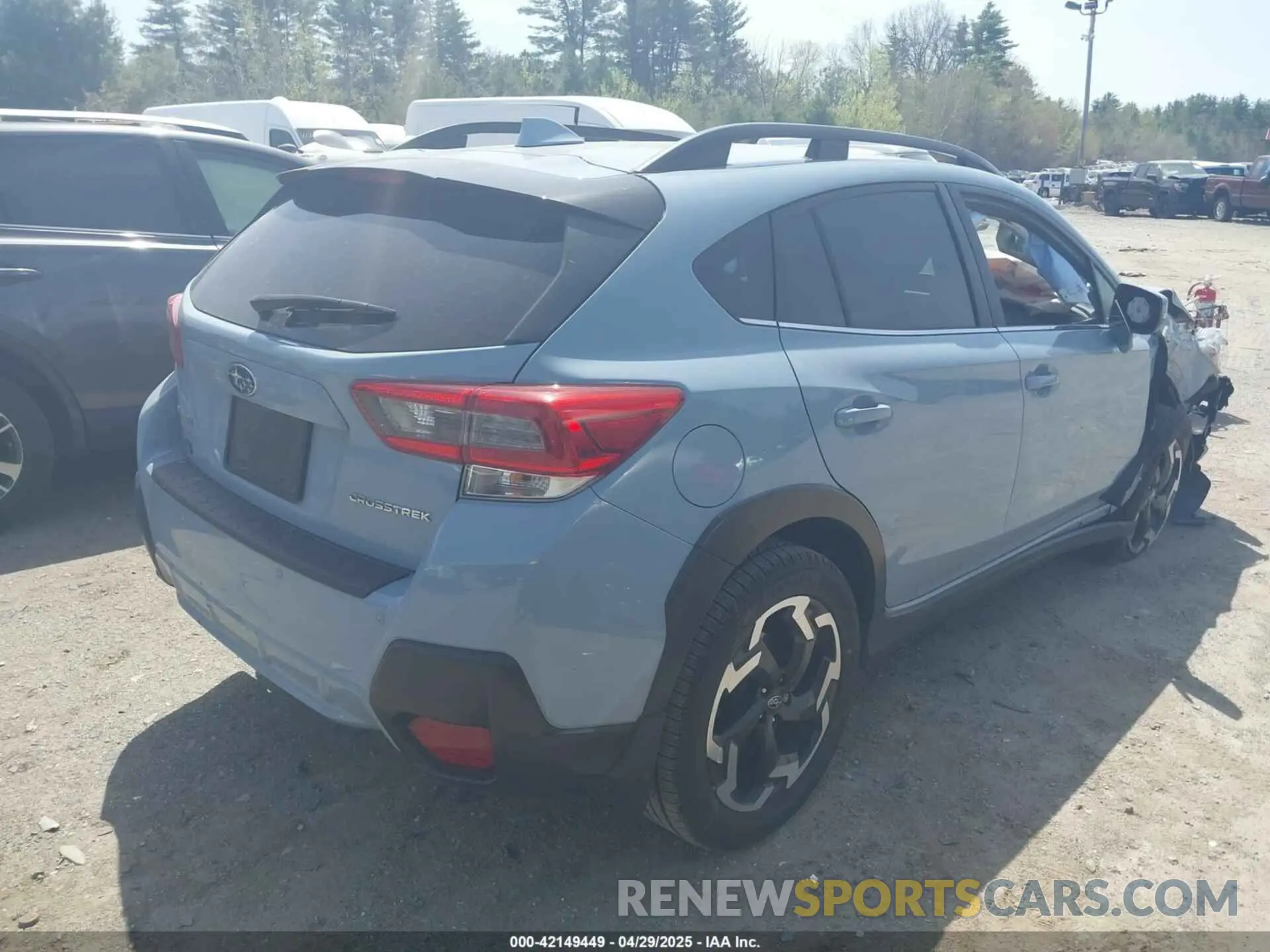 4 Фотография поврежденного автомобиля JF2GTHNC4M8672837 SUBARU CROSSTREK 2021