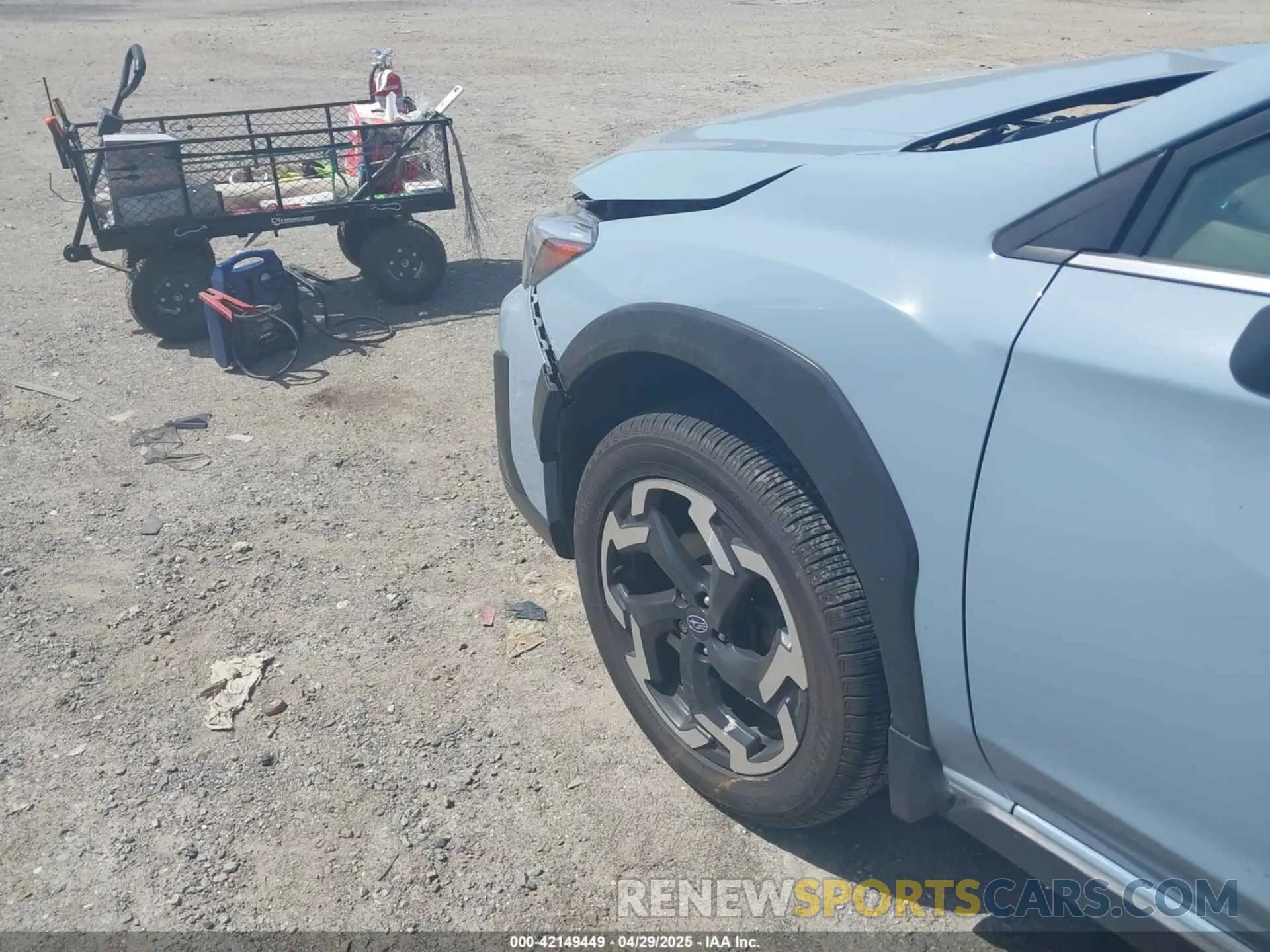 6 Фотография поврежденного автомобиля JF2GTHNC4M8672837 SUBARU CROSSTREK 2021