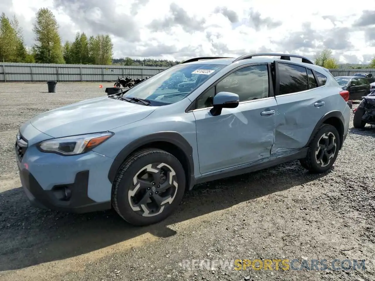 1 Photograph of a damaged car JF2GTHNC4MH367791 SUBARU CROSSTREK 2021