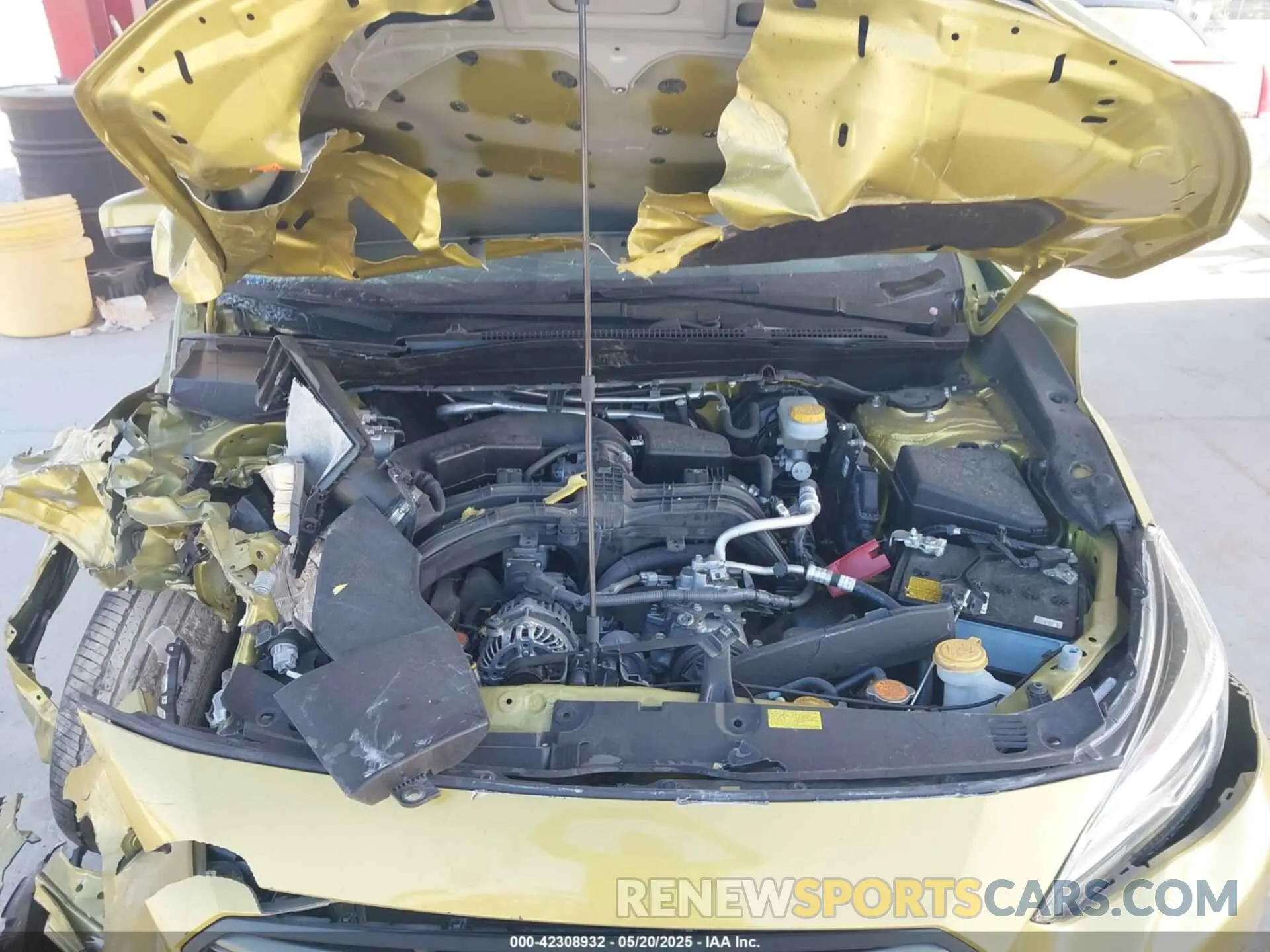 10 Photograph of a damaged car JF2GTHNC5MH291210 SUBARU CROSSTREK 2021