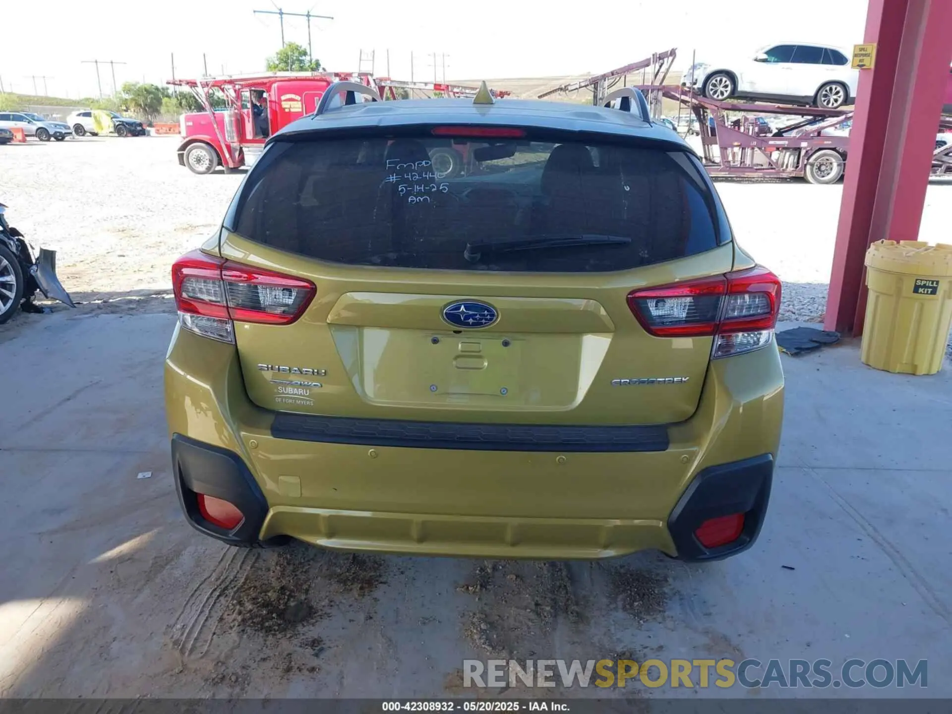 16 Photograph of a damaged car JF2GTHNC5MH291210 SUBARU CROSSTREK 2021