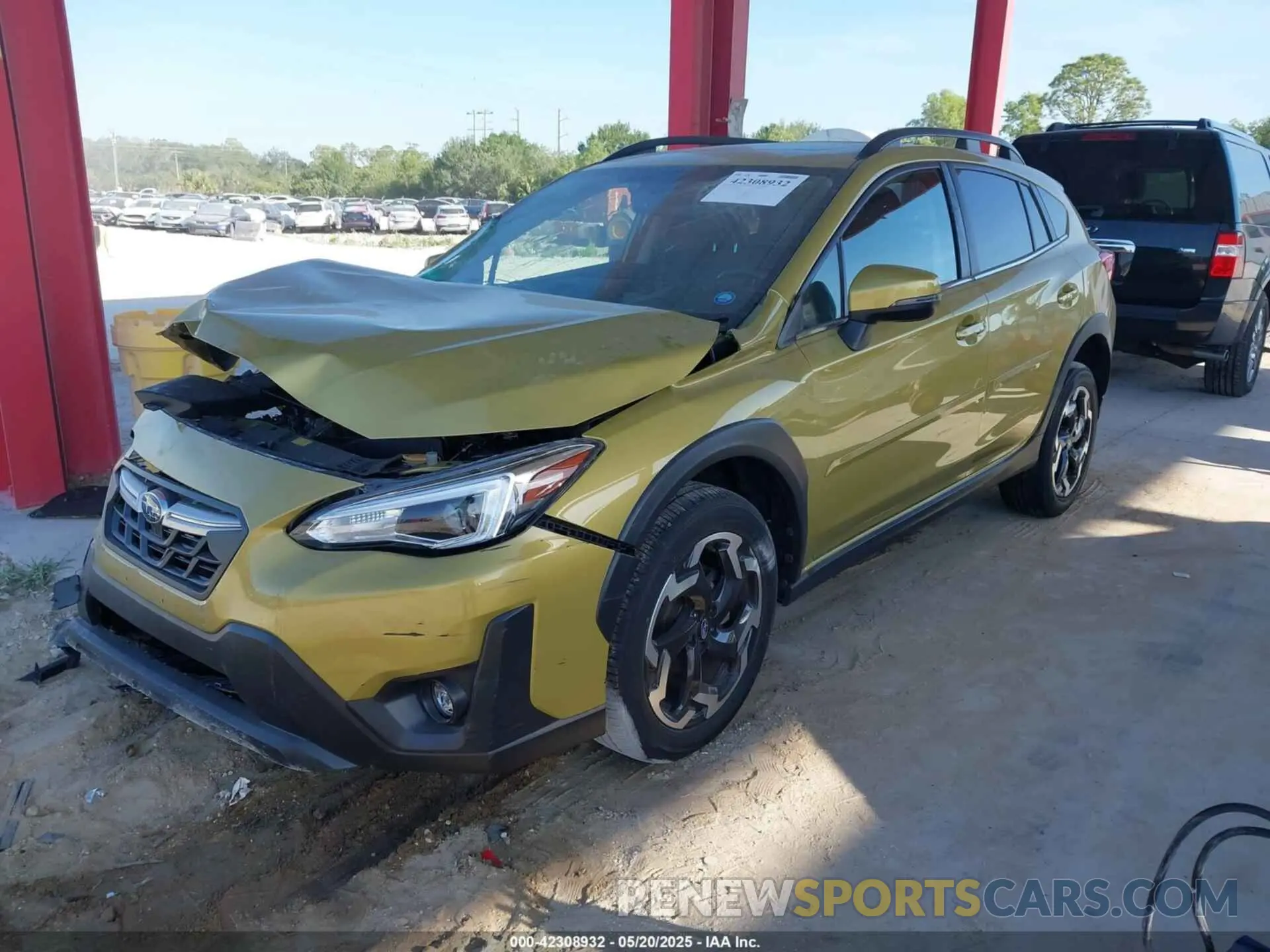 2 Photograph of a damaged car JF2GTHNC5MH291210 SUBARU CROSSTREK 2021