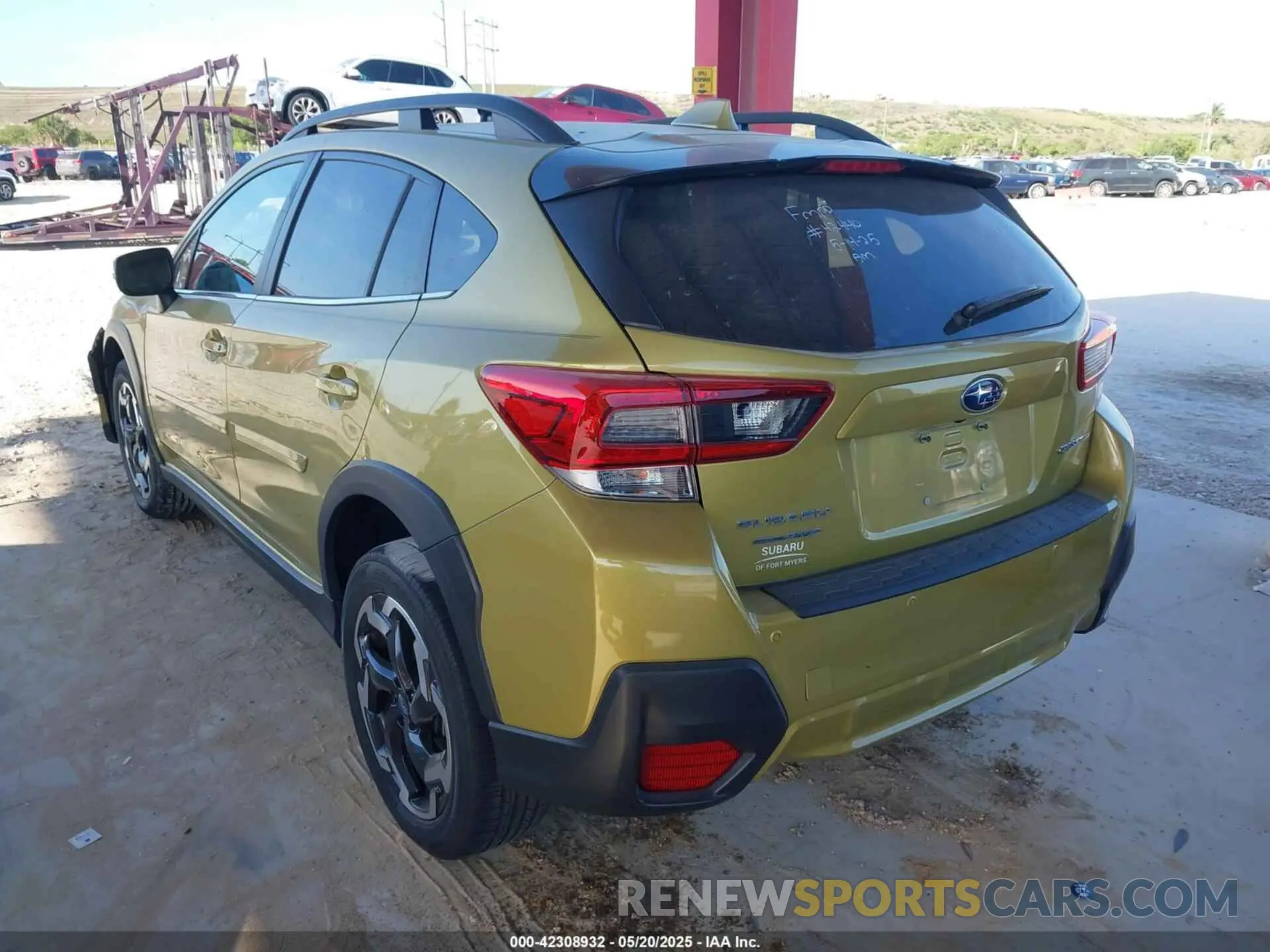 3 Photograph of a damaged car JF2GTHNC5MH291210 SUBARU CROSSTREK 2021